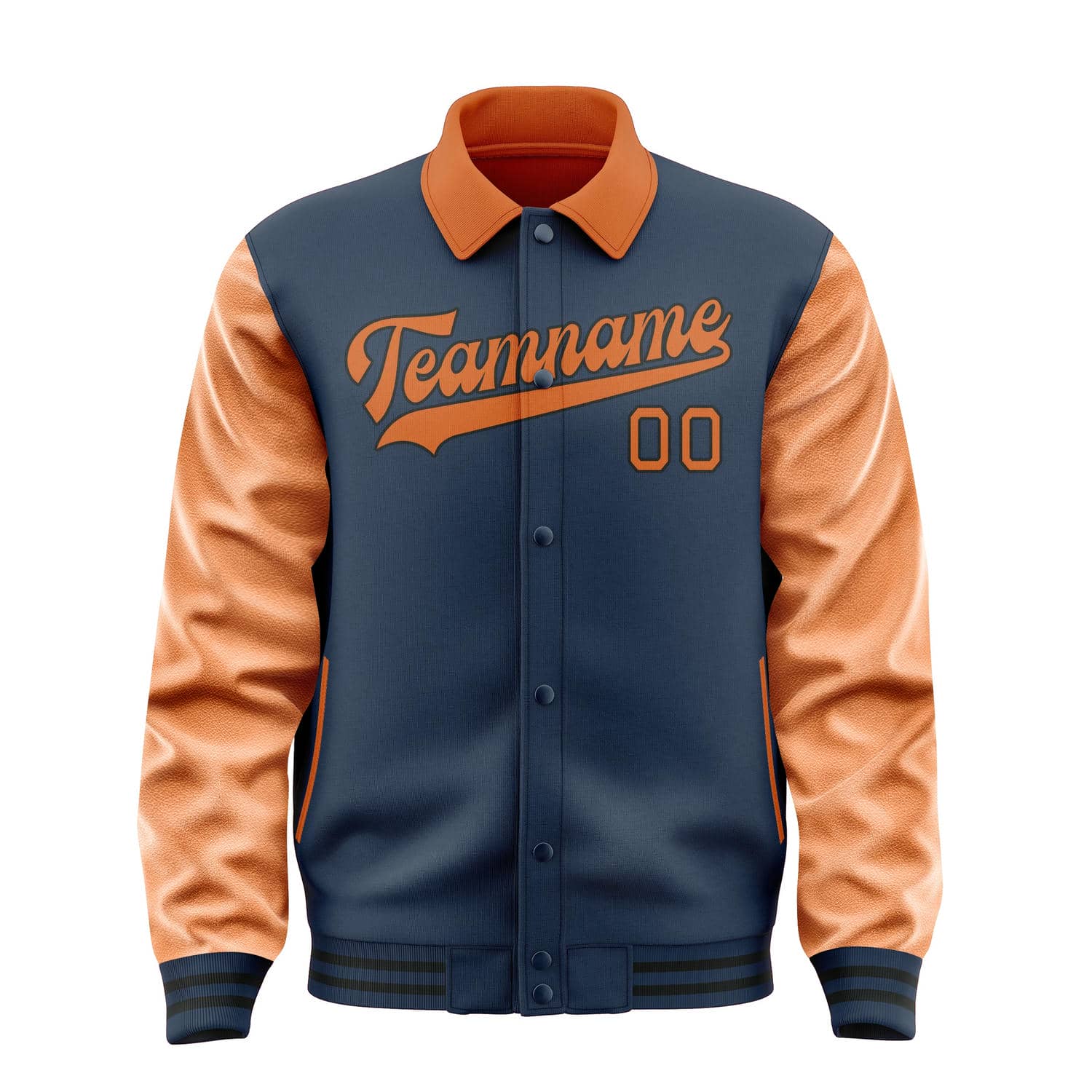 Custom Blue Orange Jacket