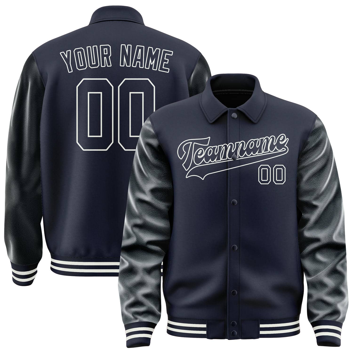 Custom Navy Navy Jacket