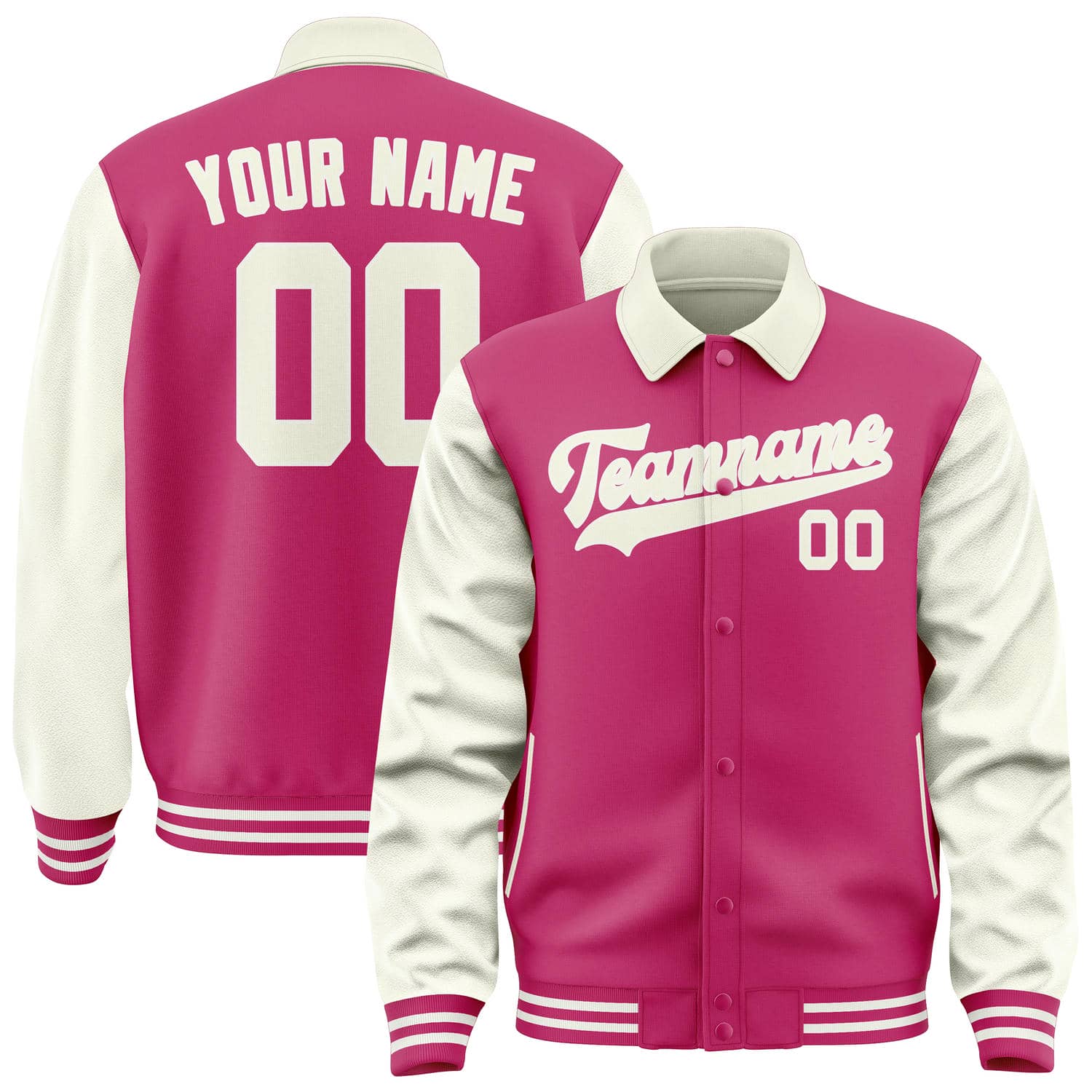 Custom Pink Cream Jacket
