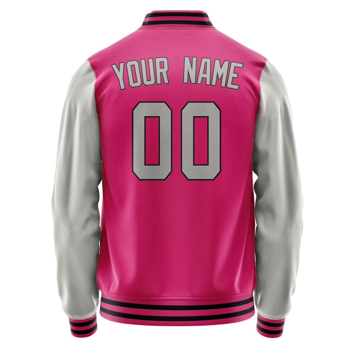 Custom Pink Gray Jacket JA1313041317B31704