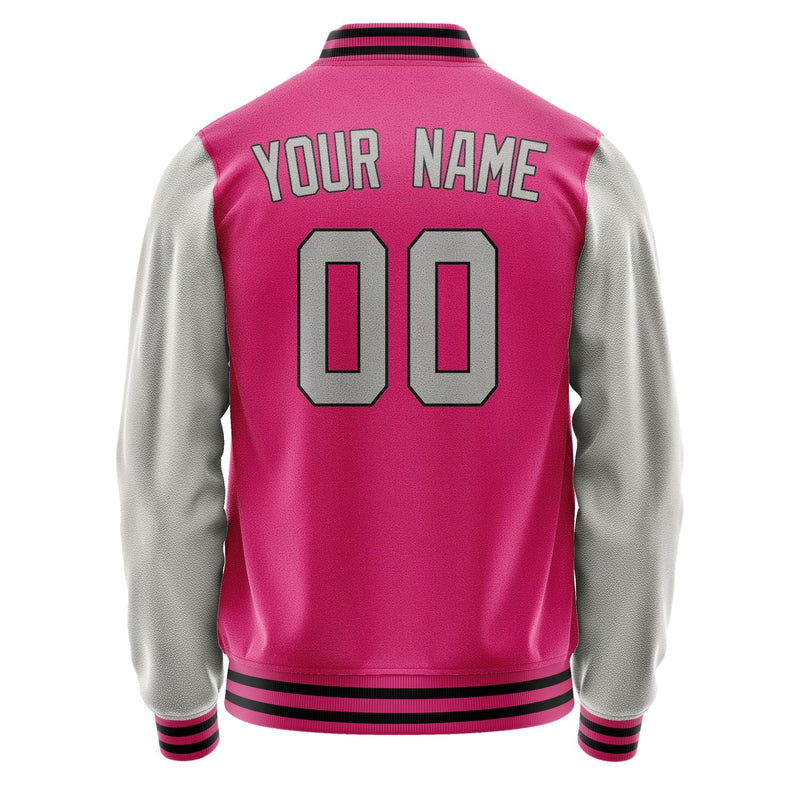 Custom Pink Gray Jacket JA1313041317B31704