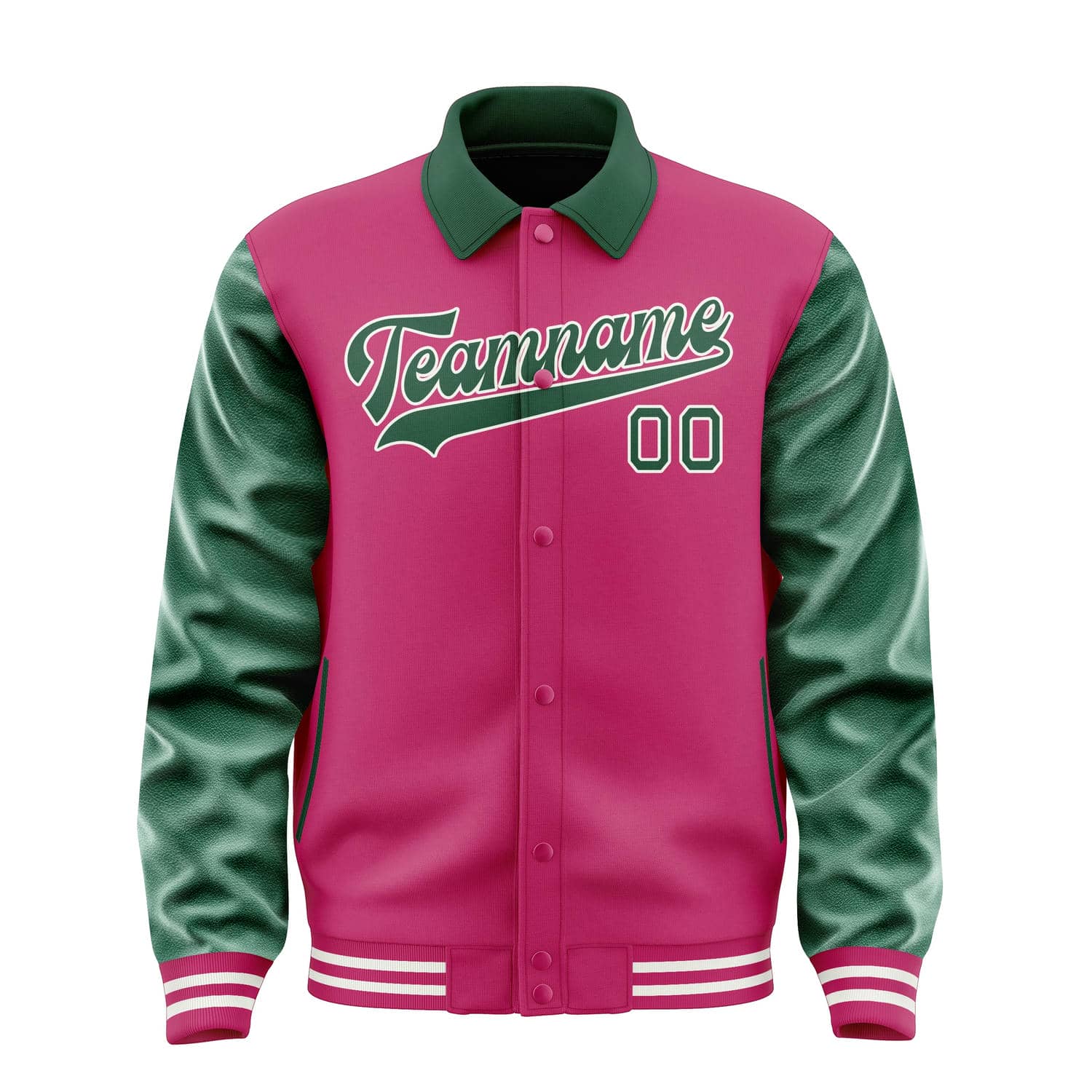 Custom Pink Green Jacket