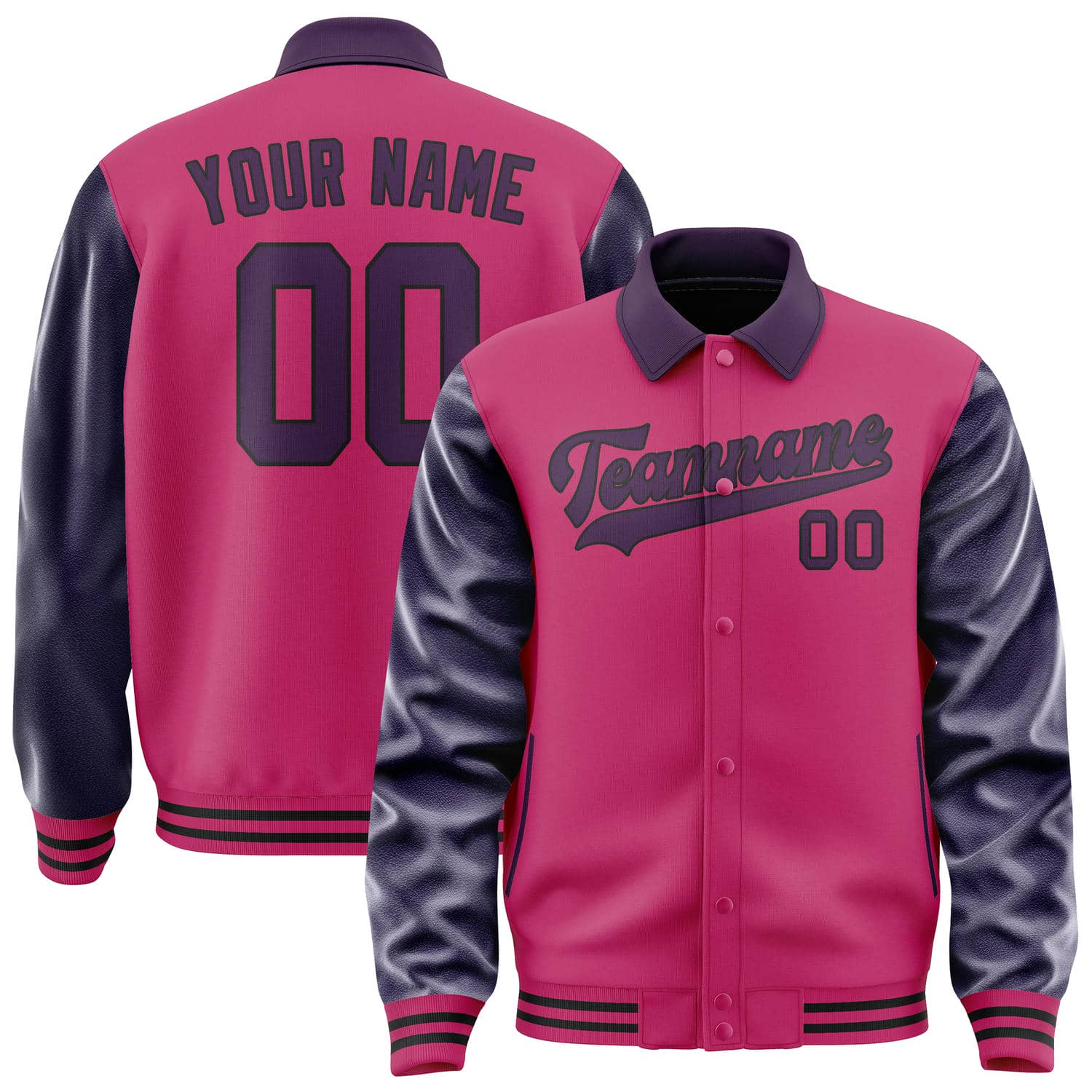 Custom Pink Purple Jacket