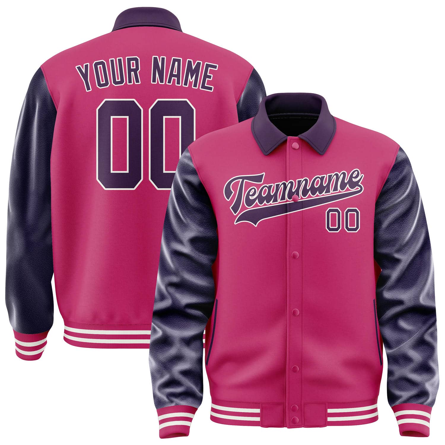 Custom Pink Purple Jacket