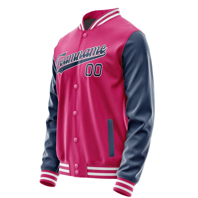 Custom Pink Blue Jacket JA1313101318B31810