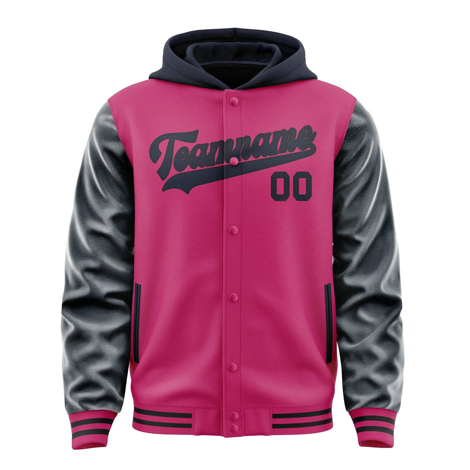 Custom Pink Navy Jacket