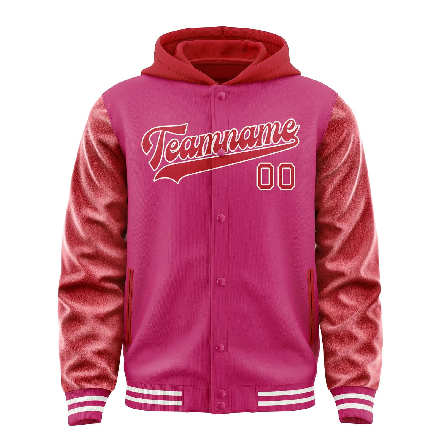 Custom Pink Red Jacket