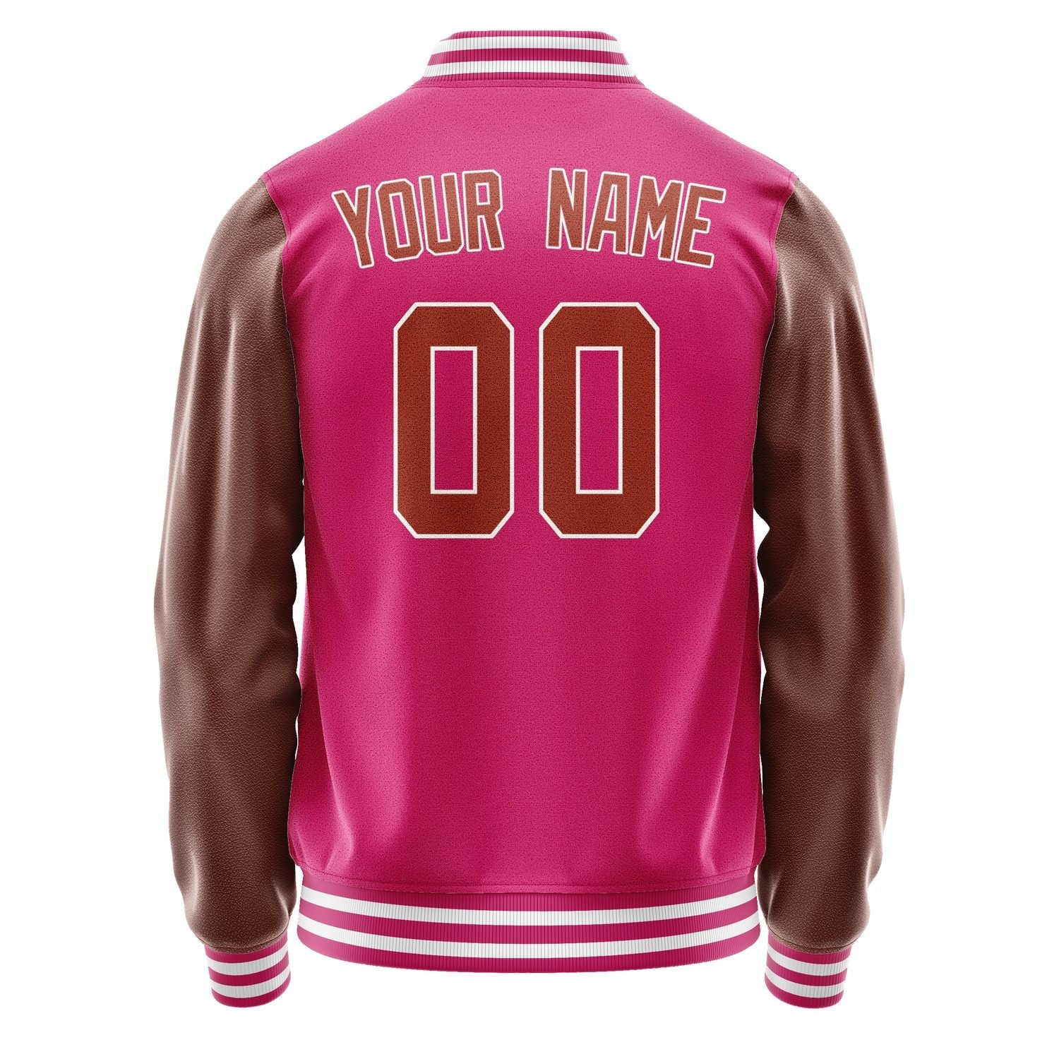 Custom Pink Coral Red Jacket JA1313161318B31816