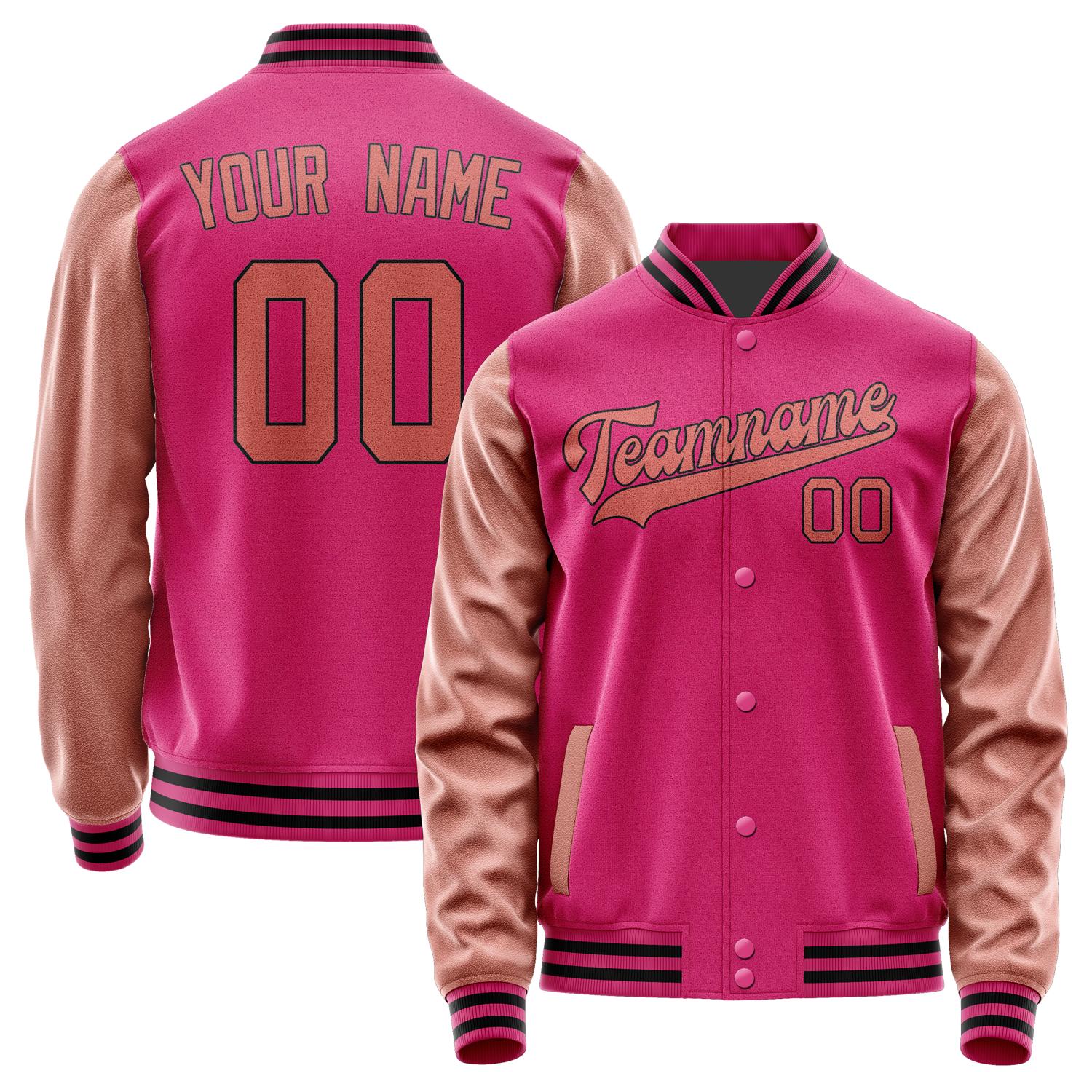 Custom Pink Copper Rose Jacket JA1313291317B31729