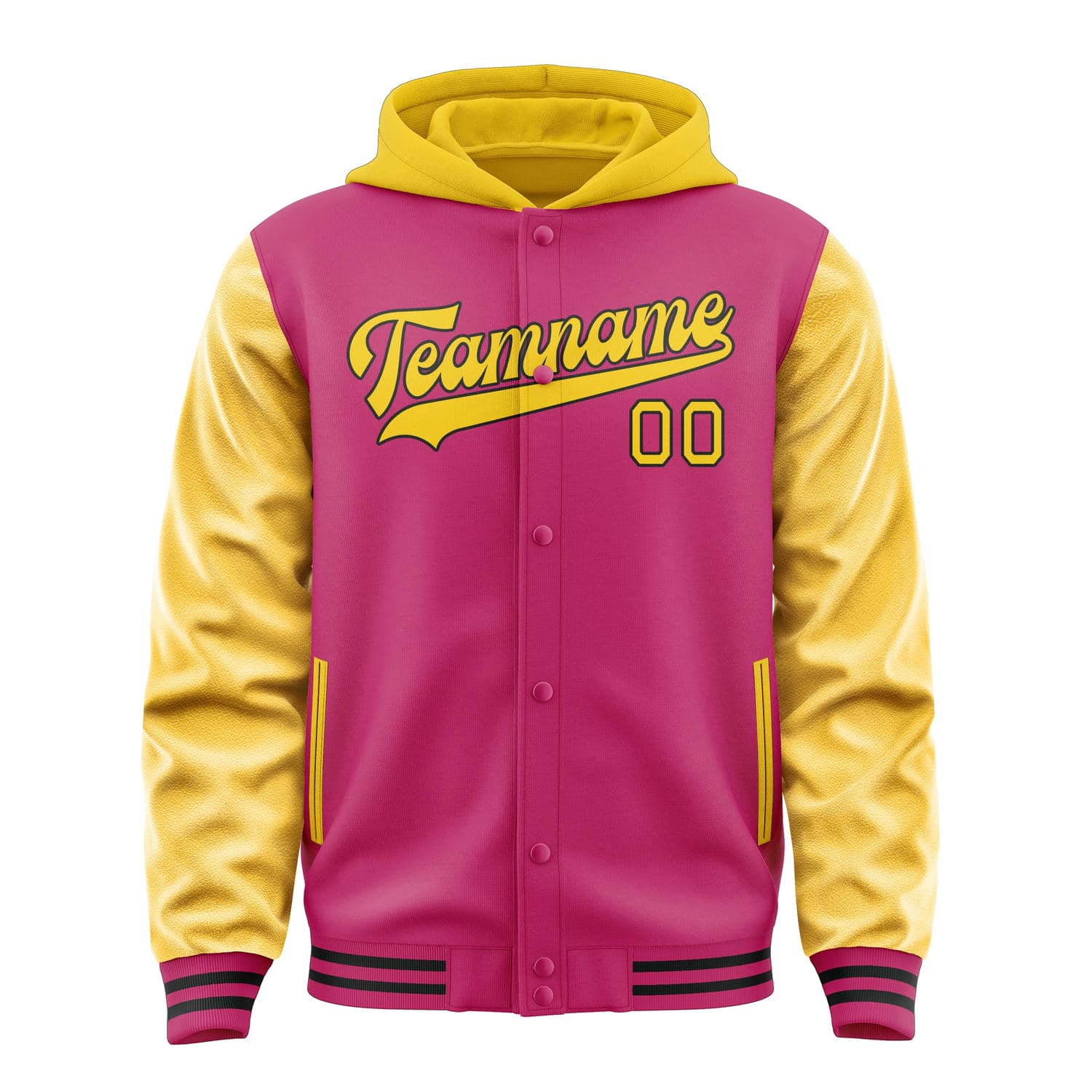 Custom Pink Gold Jacket