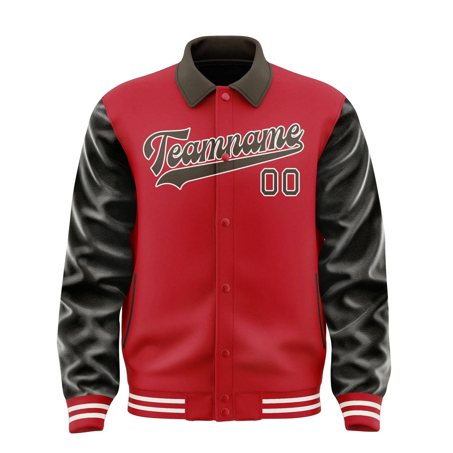 Custom Red Brown Jacket