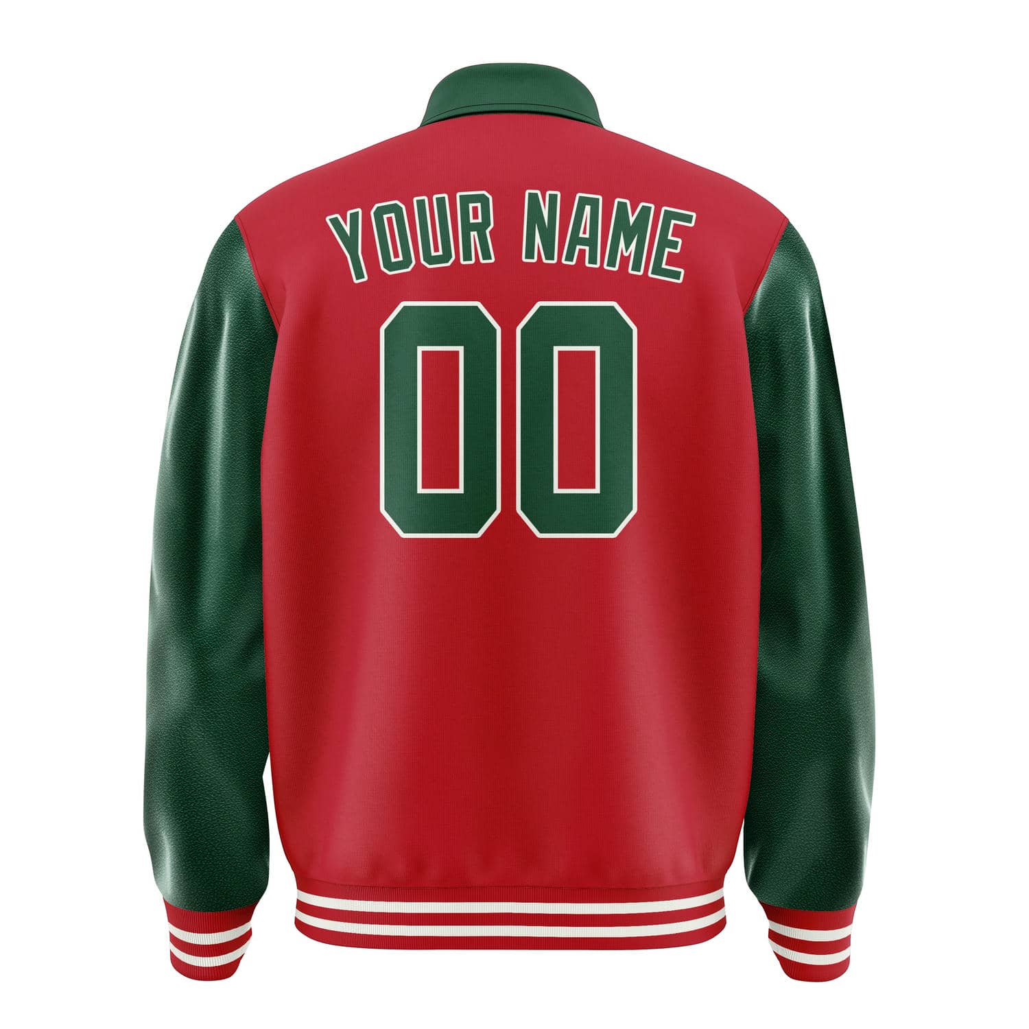 Custom Red Green Jacket