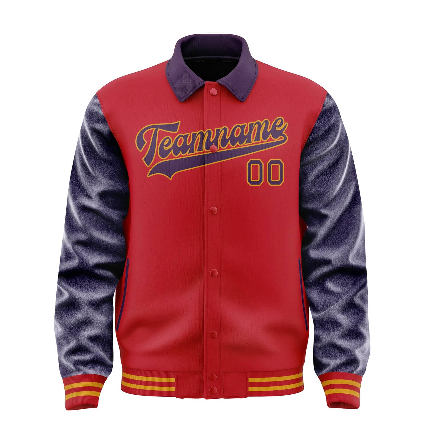 Custom Red Purple Jacket