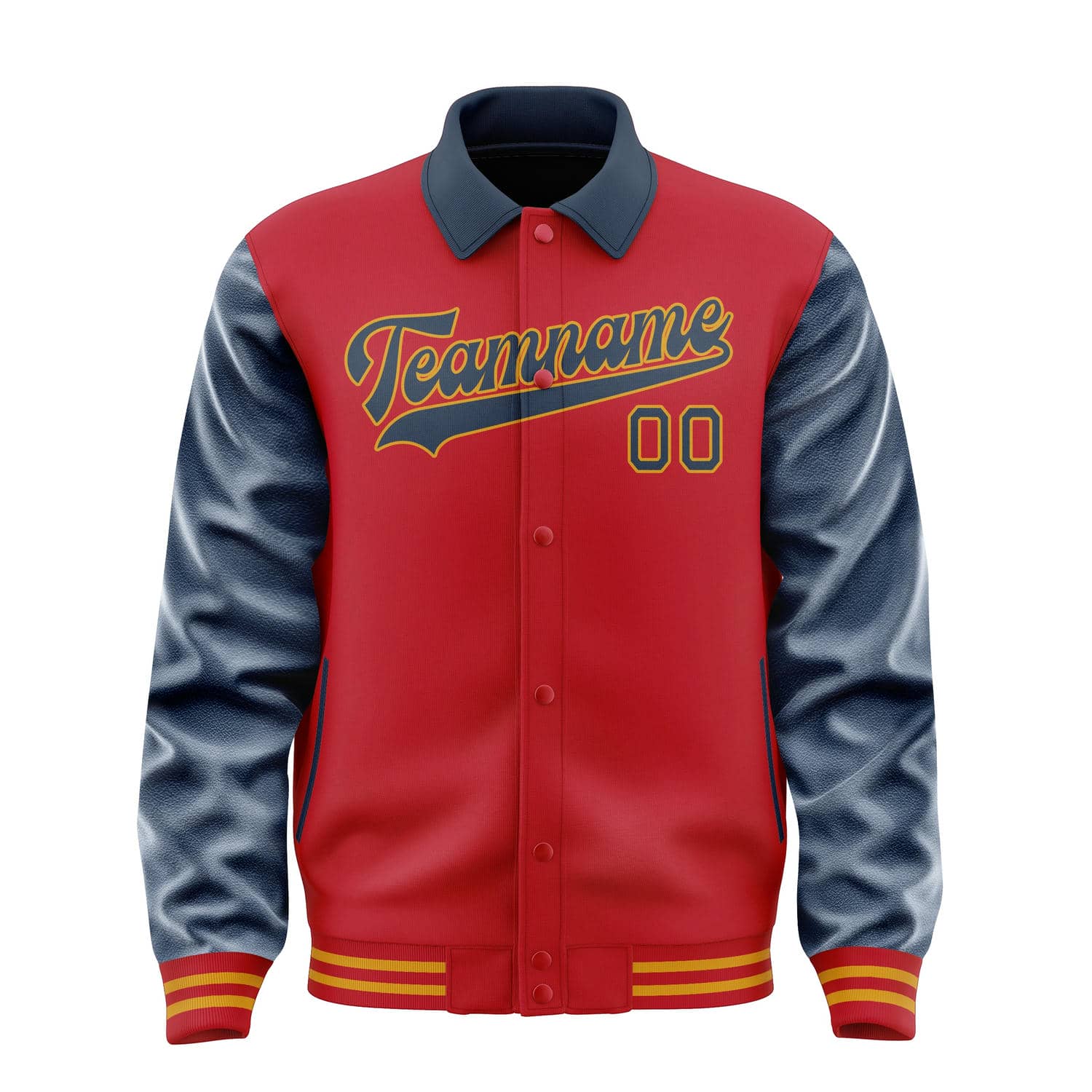 Custom Red Blue Jacket