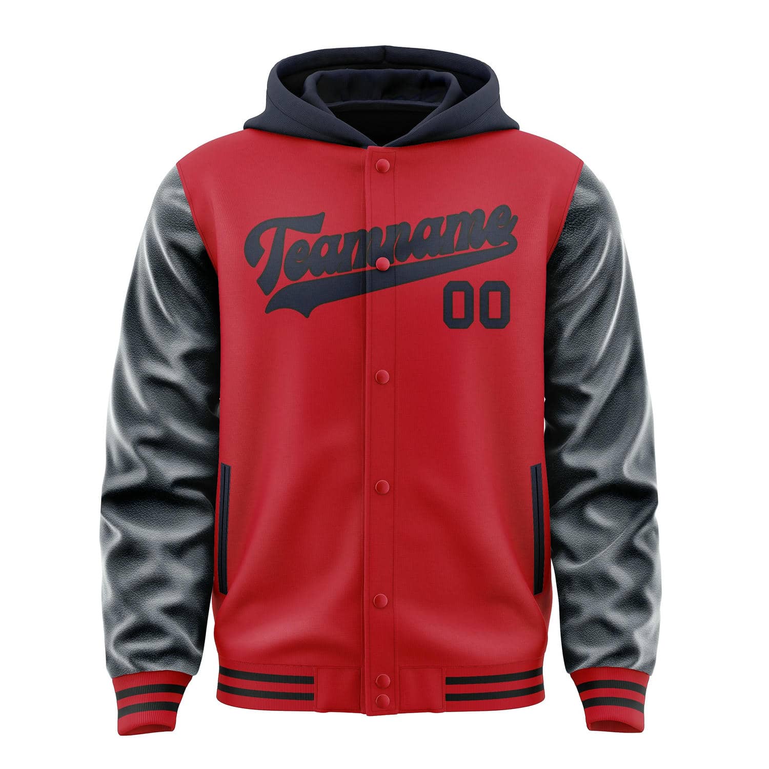 Custom Red Navy Jacket
