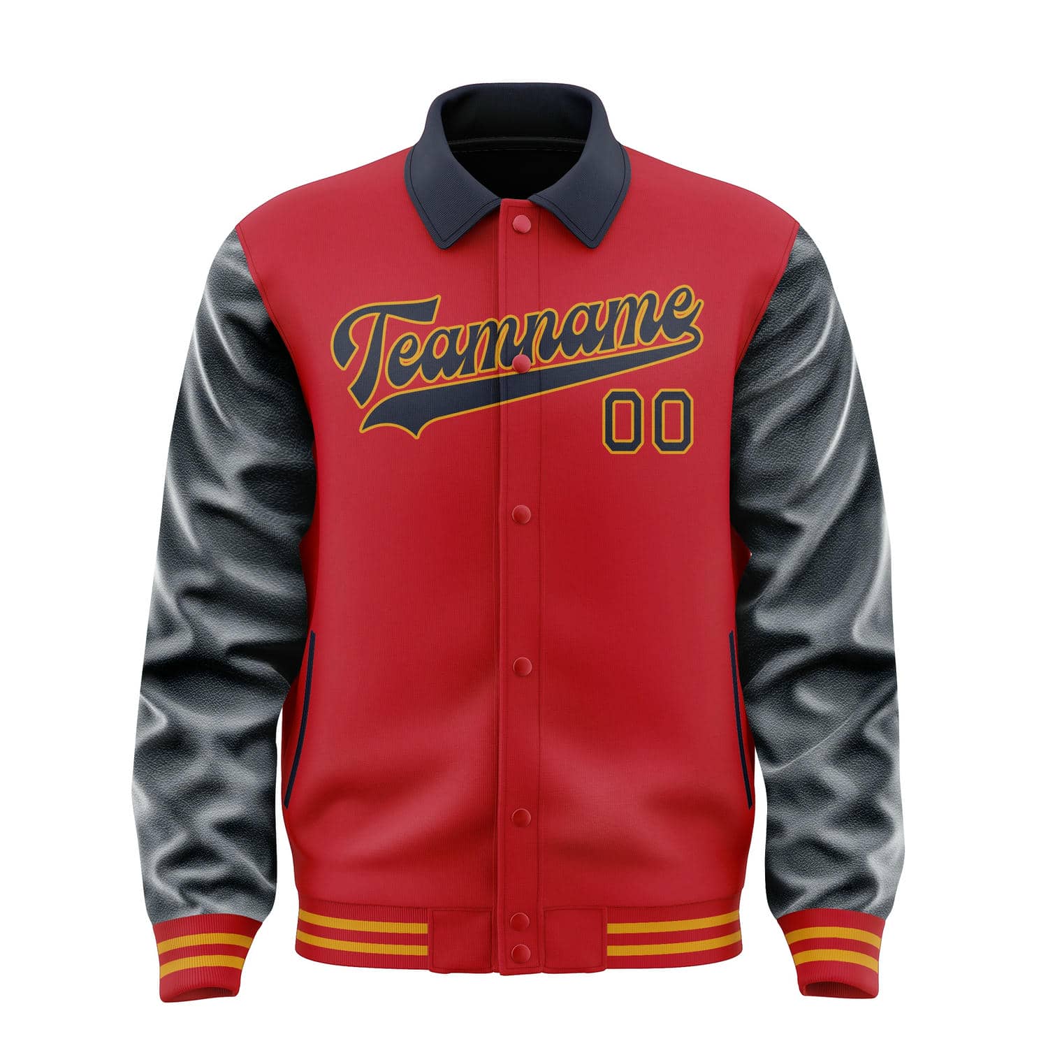 Custom Red Navy Jacket