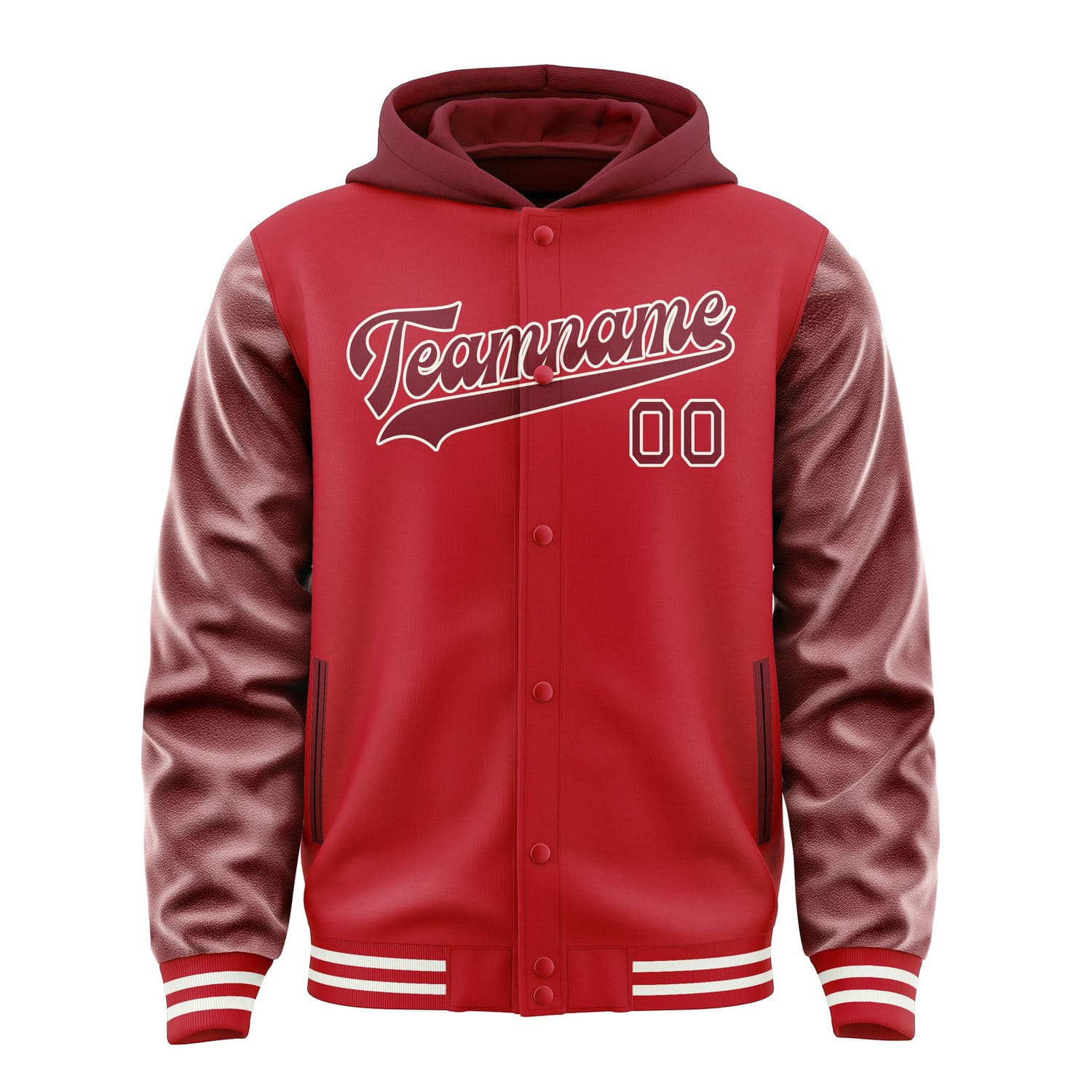 Custom Red Crimson Red Jacket