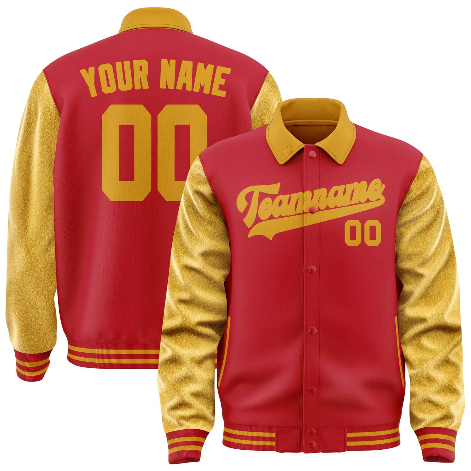 Custom Red Yellow Jacket