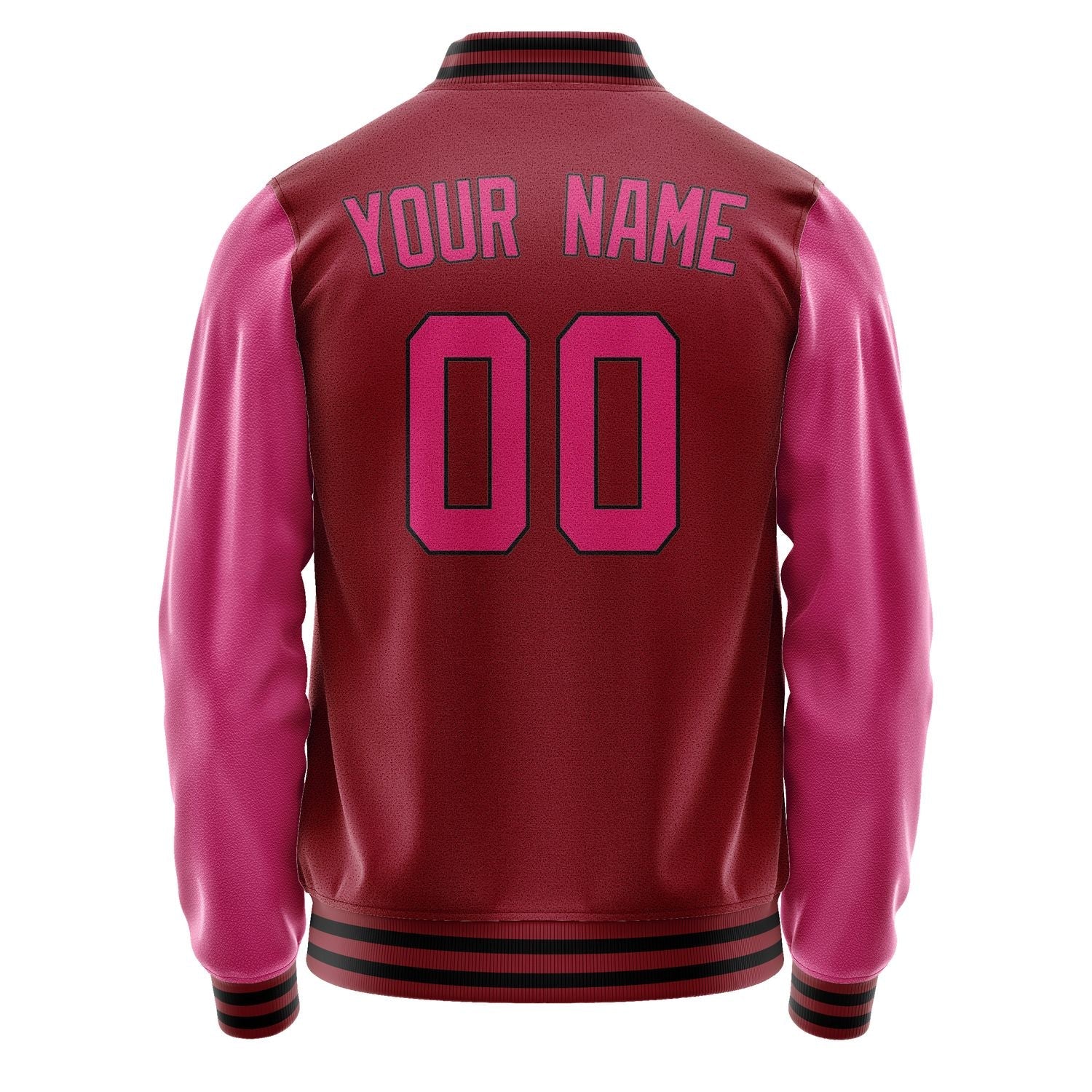 Custom Crimson Red Pink Jacket JA1515131517B31713