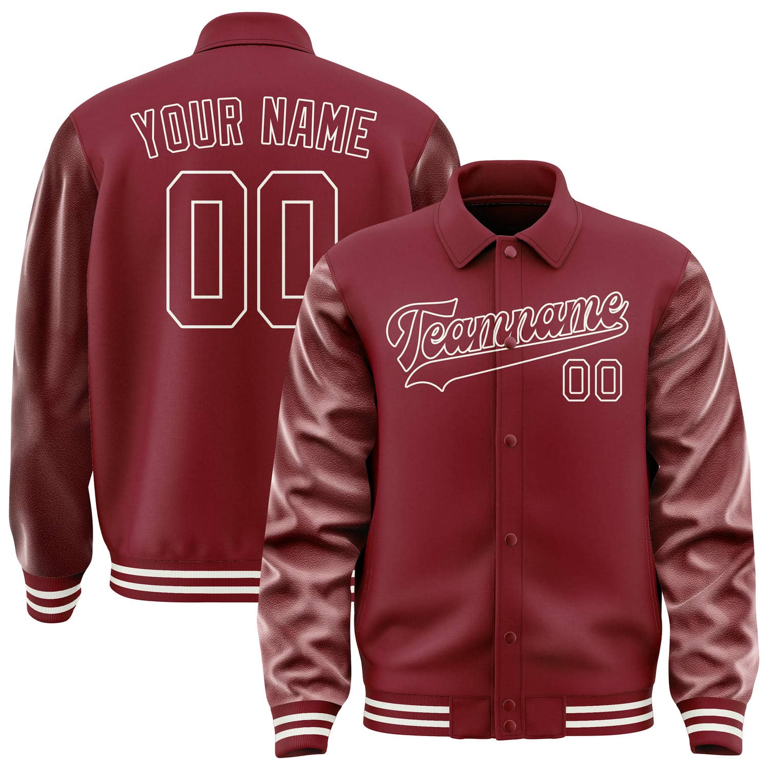 Custom Crimson Red Crimson Red Jacket