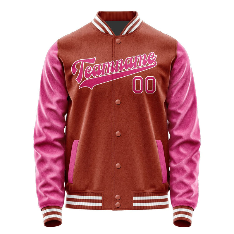 Custom Coral Red Pink Jacket JA1616131618B31813