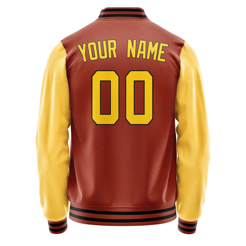 Custom Coral Red Gold Jacket JA1616301617B31730
