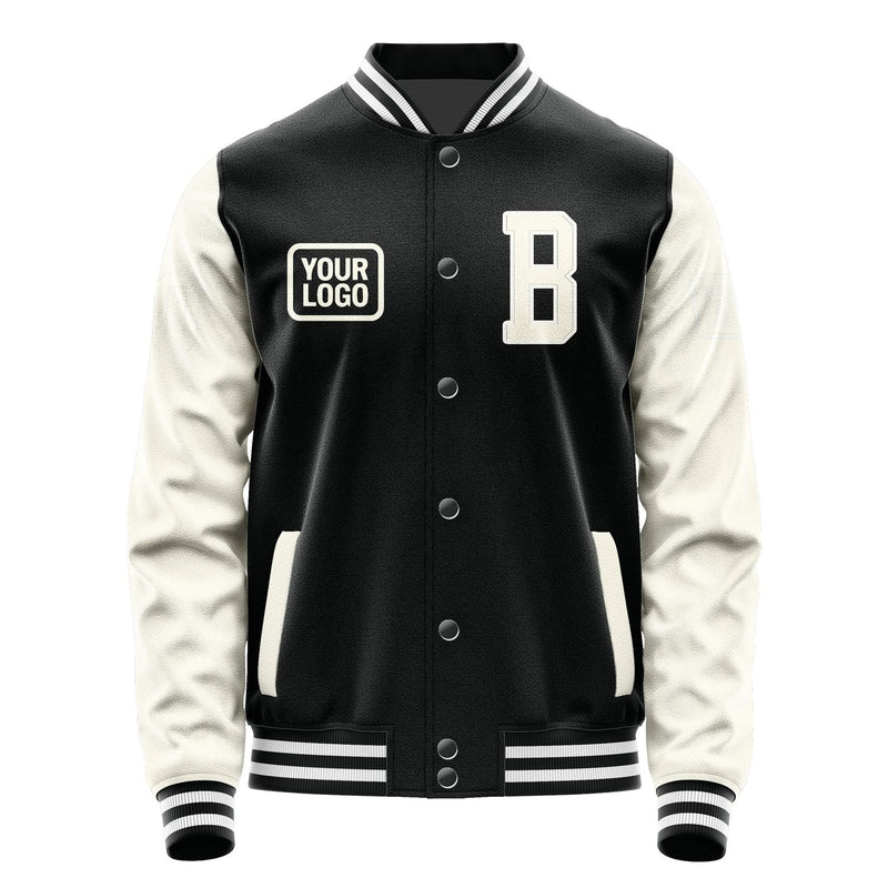 Custom Black Cream Jacket JA171703171818030318