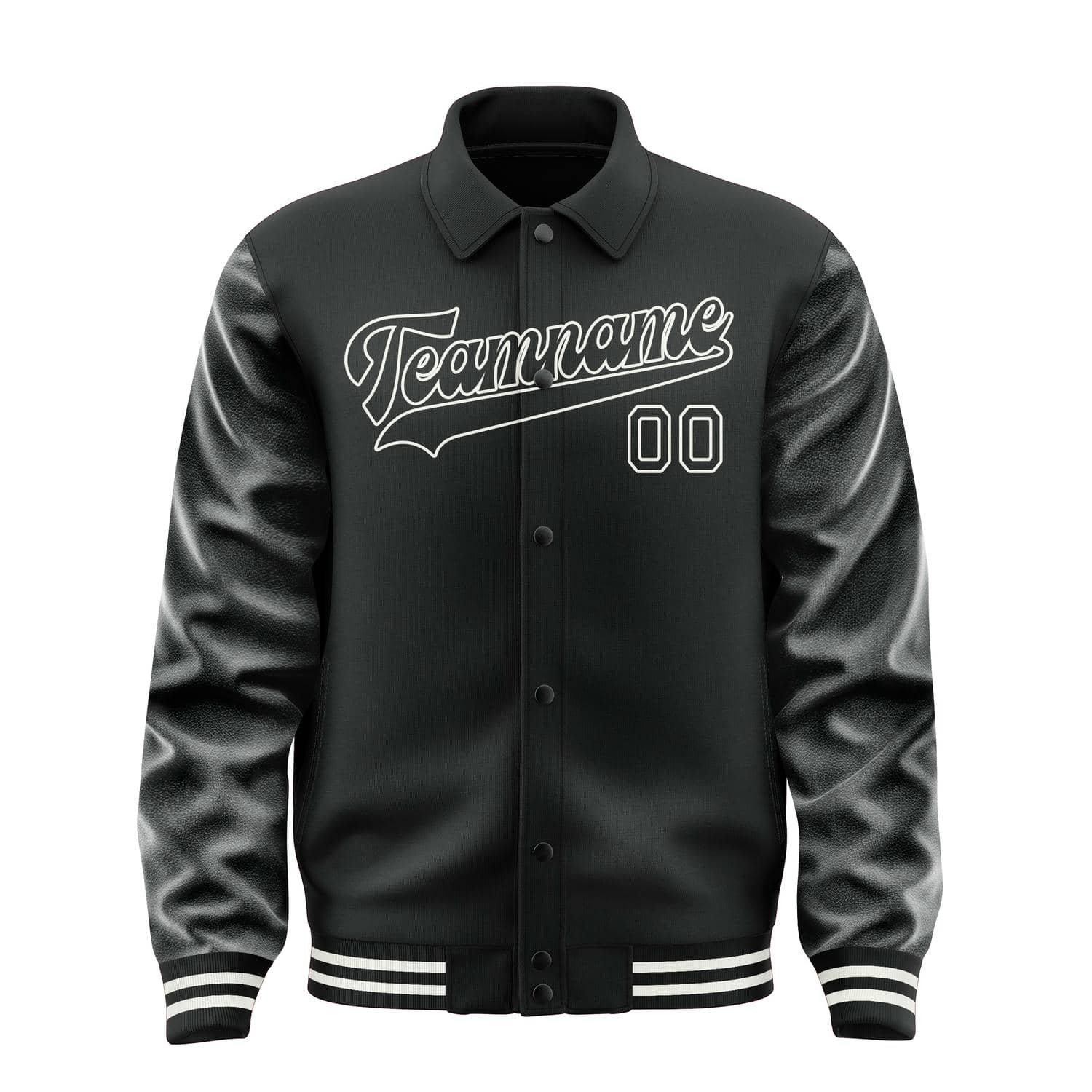 Custom Black Black Jacket
