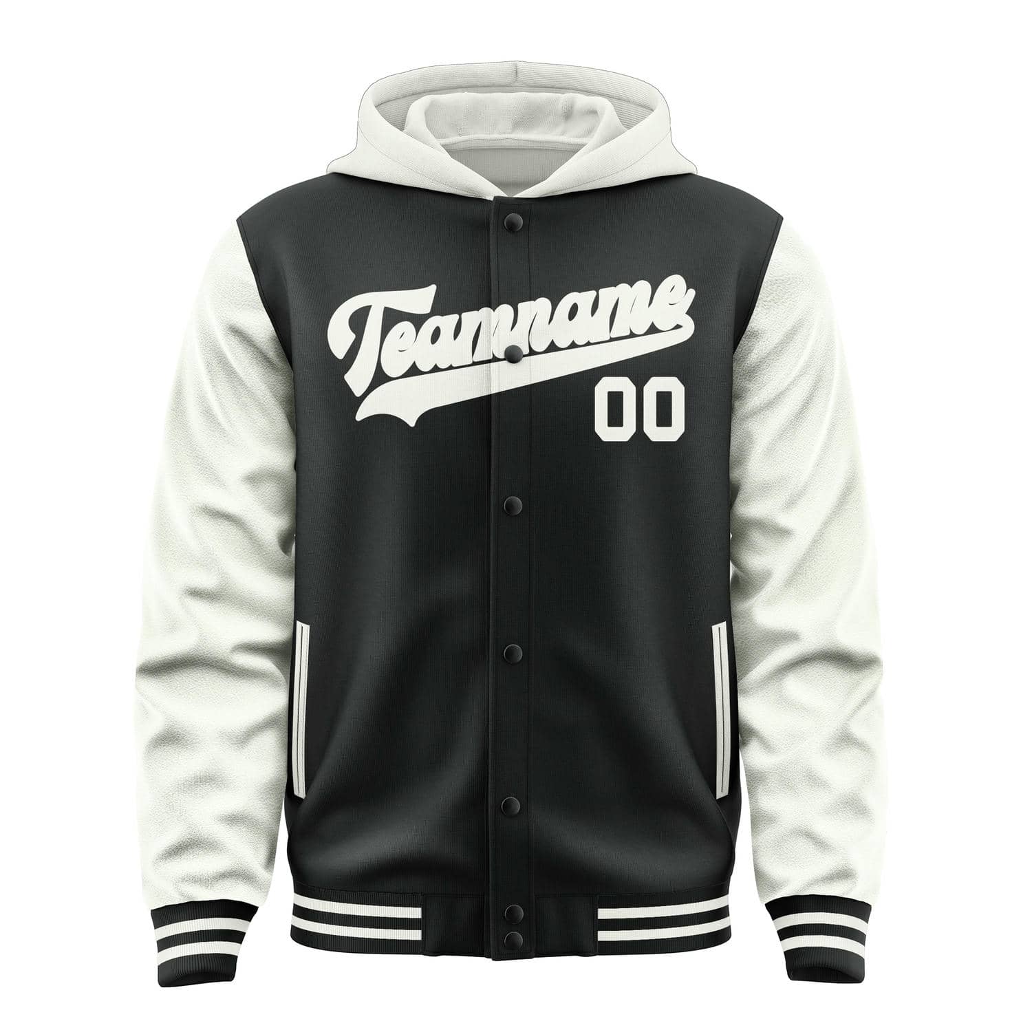 Custom Black White Jacket