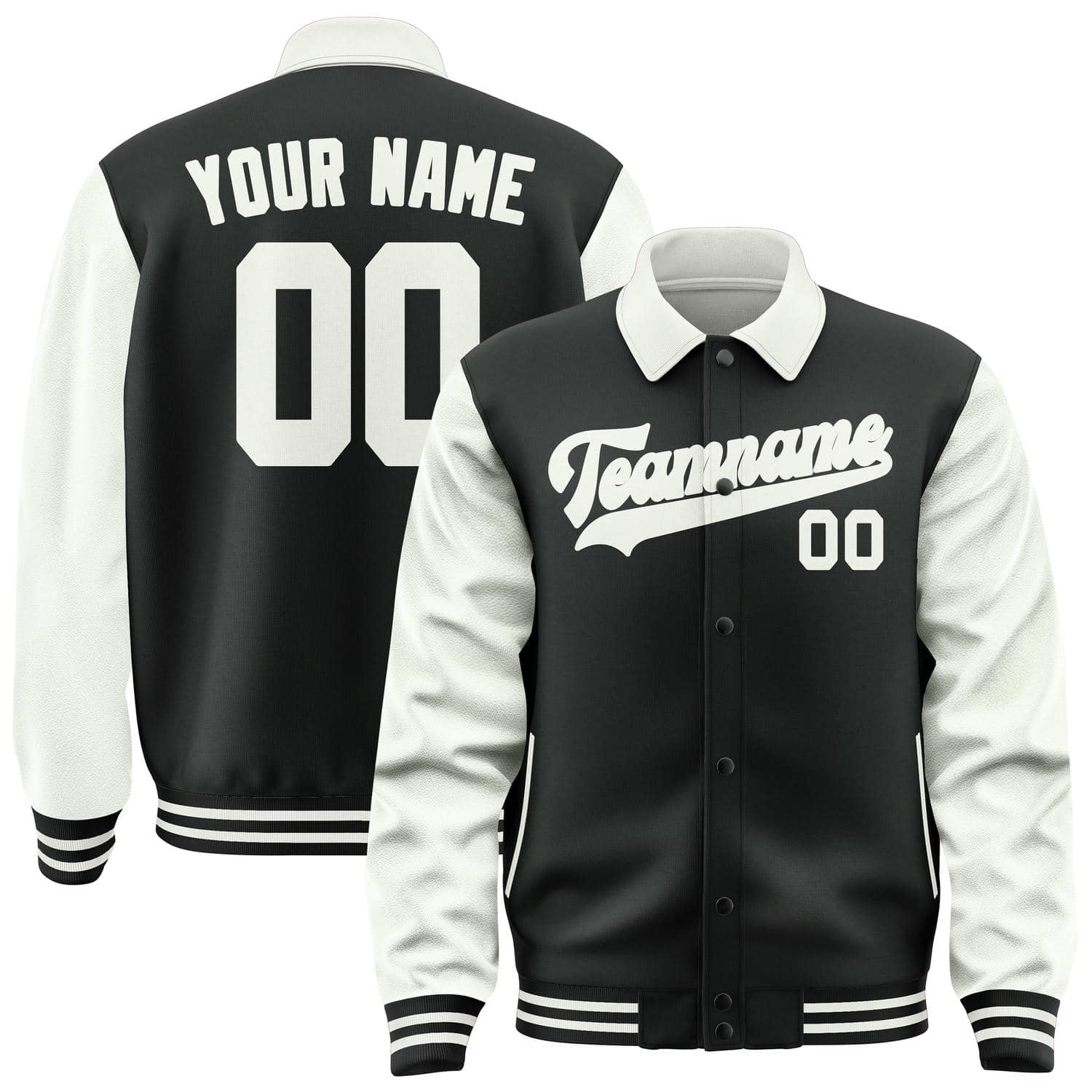 Custom Black White Jacket