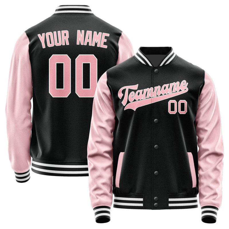 Custom Black Light Pink Jacket JA1717211718B31821