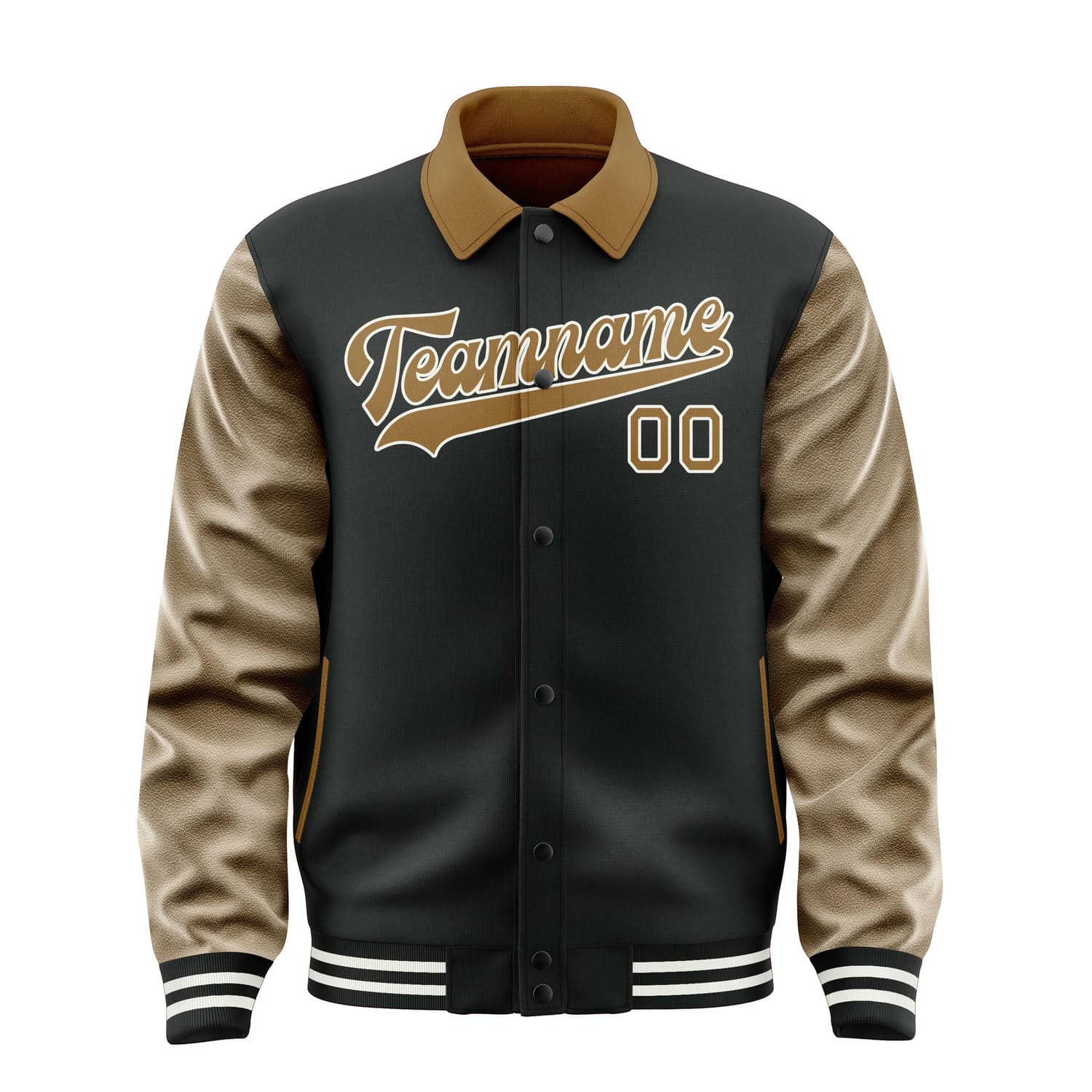 Custom Black Khaki Jacket