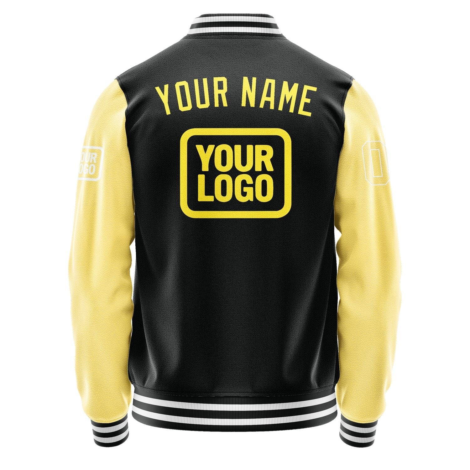 Custom Black Light Yellow Jacket JA171726171818262618