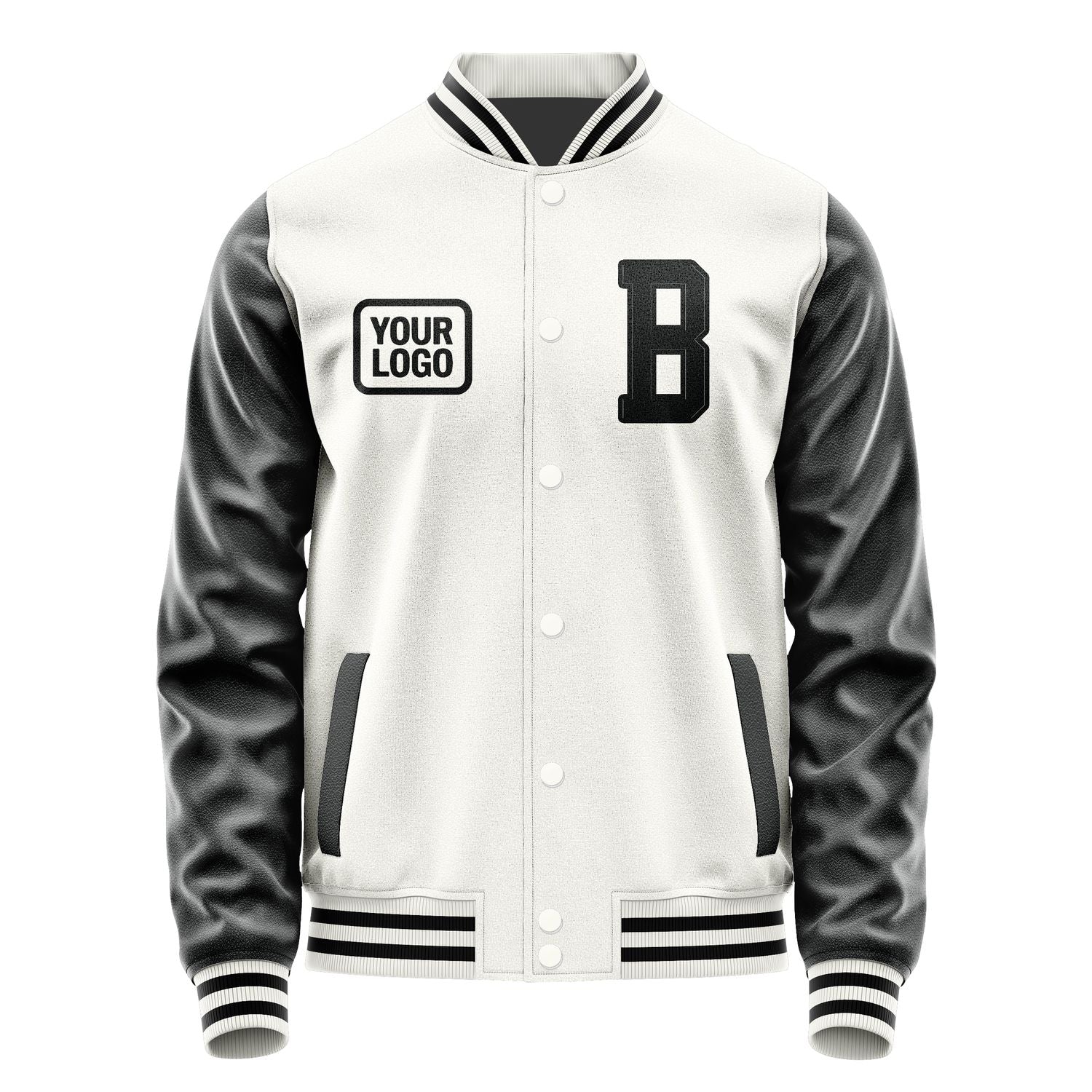 Custom White Black Jacket JA181817181717171717