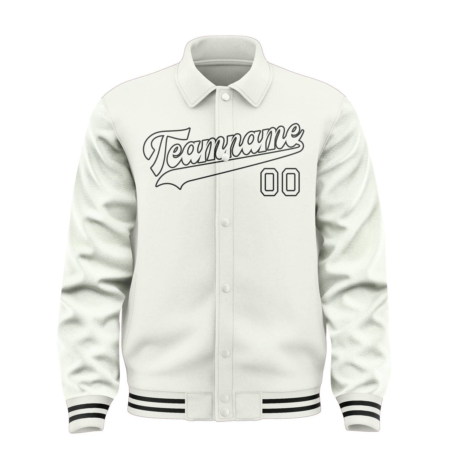 Custom White White Jacket