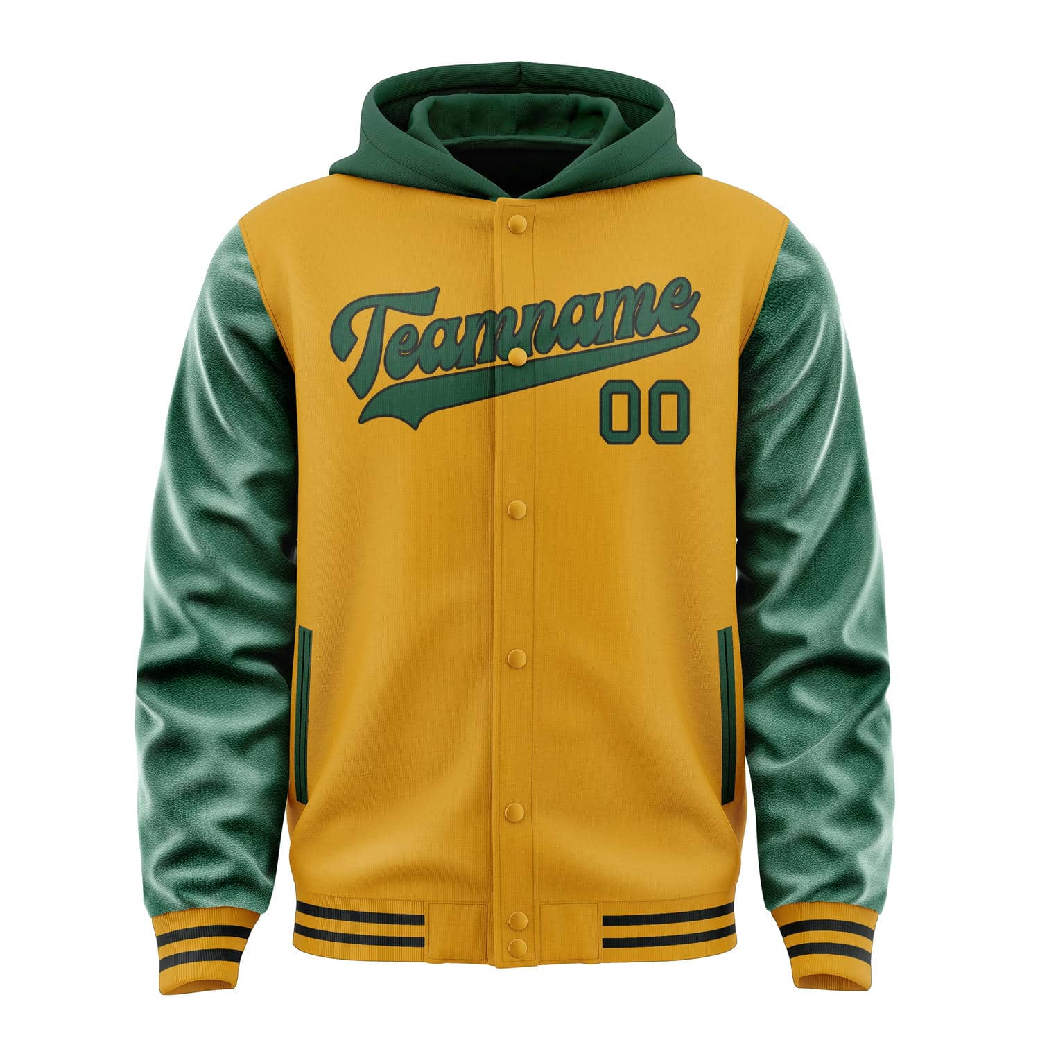 Custom Yellow Green Jacket