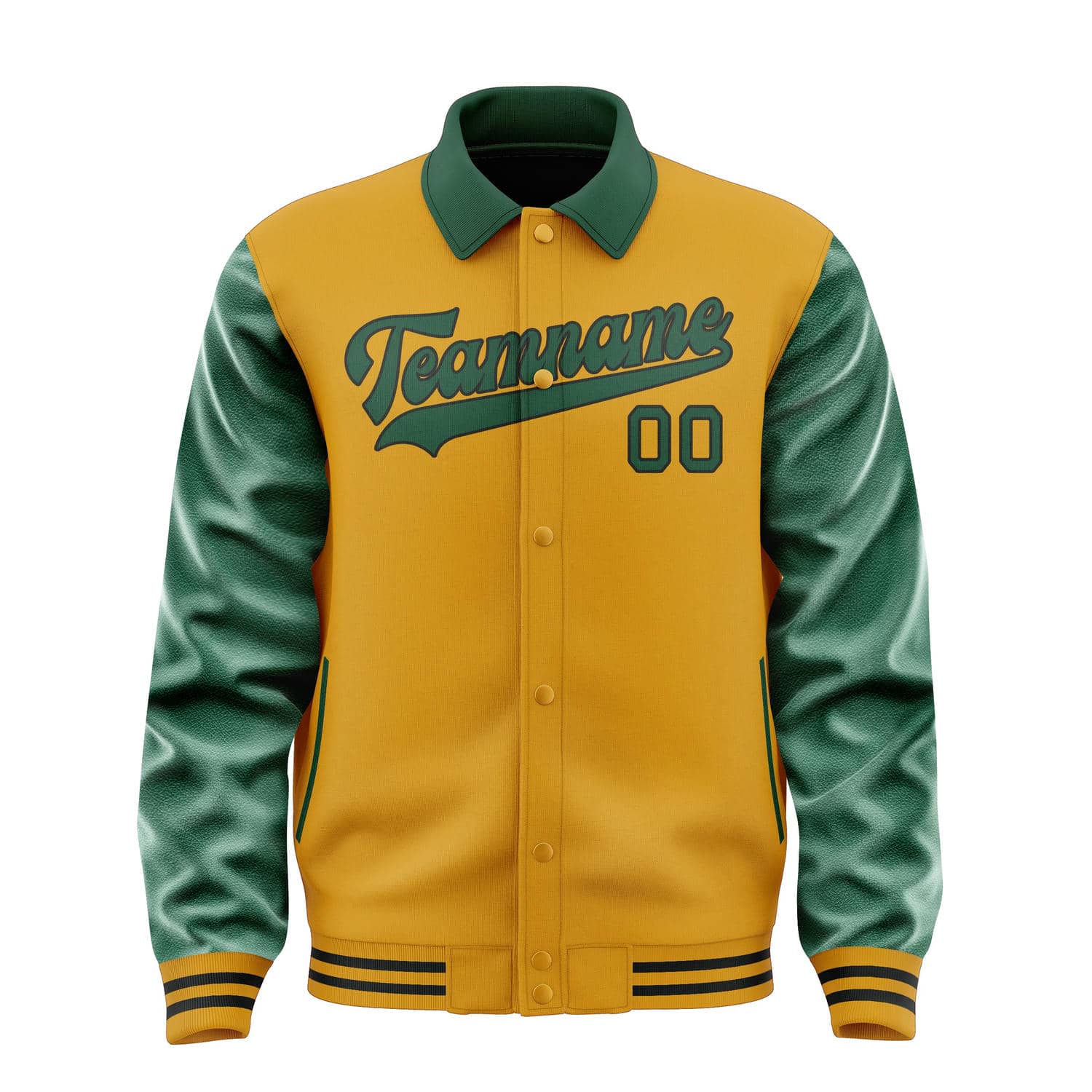 Custom Yellow Green Jacket