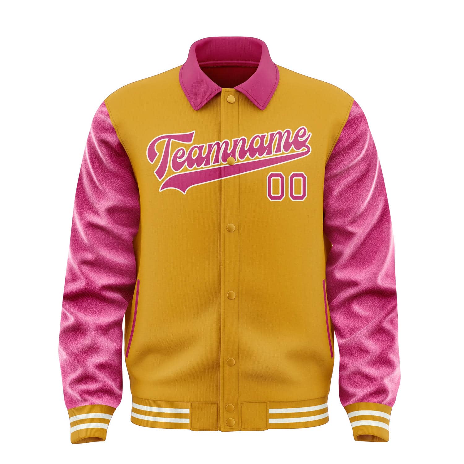 Custom Yellow Pink Jacket