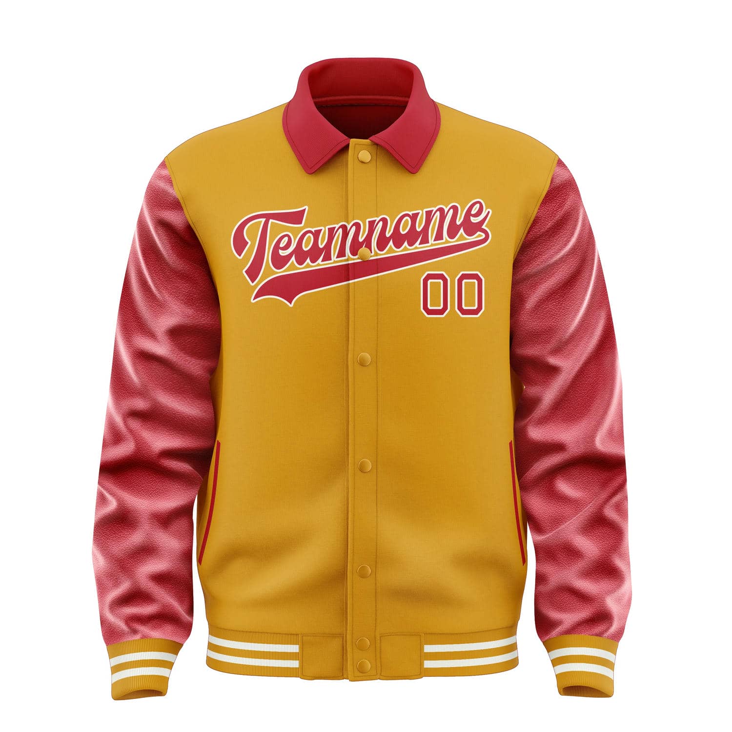 Custom Yellow Red Jacket