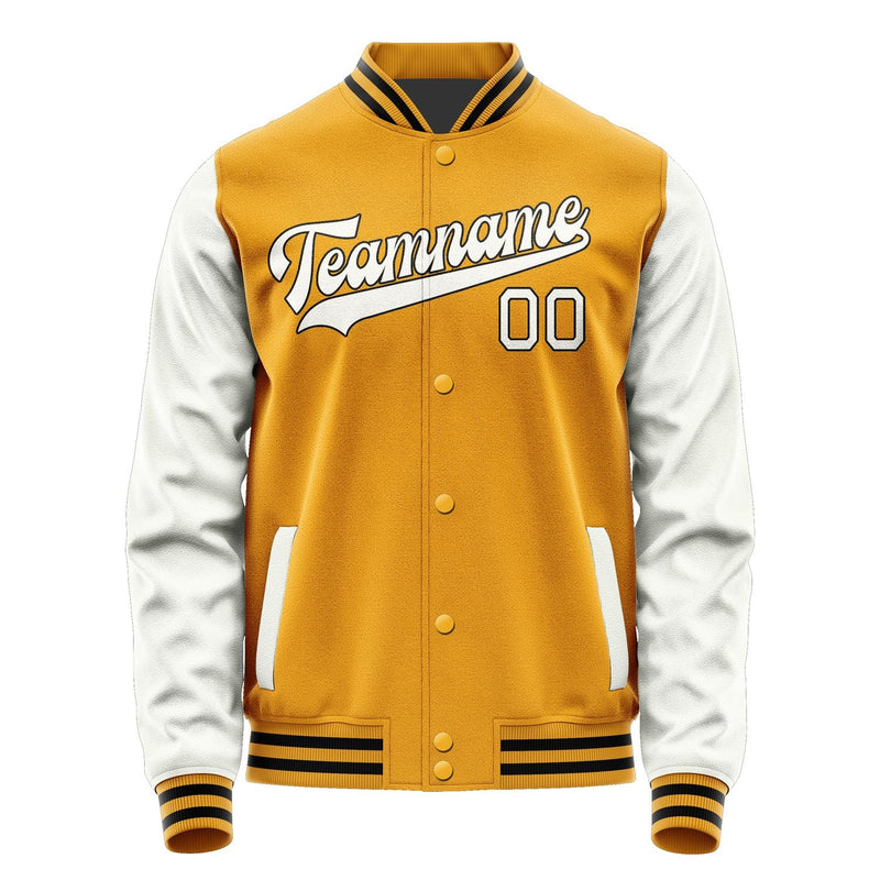 Custom Yellow White Jacket JA1919181917B31718