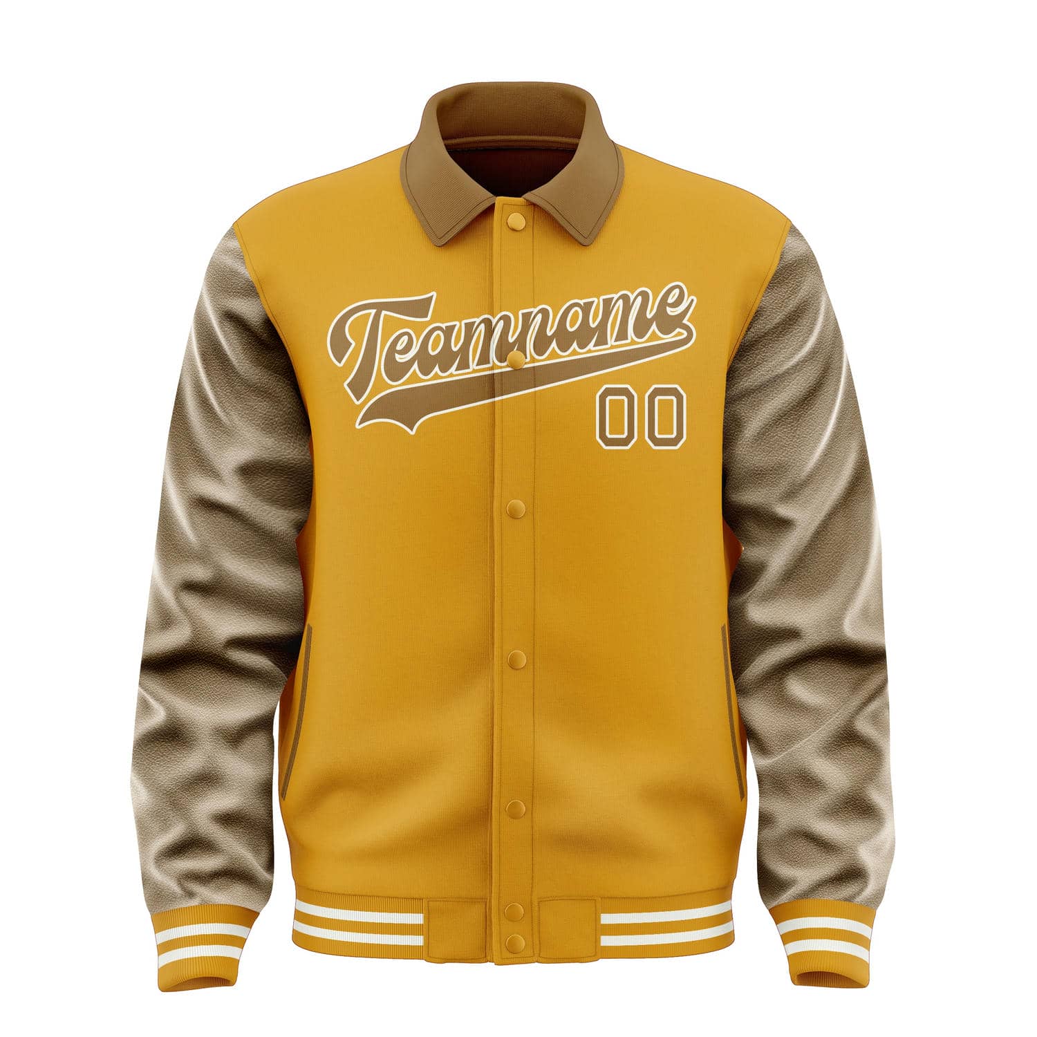 Custom Yellow Khaki Jacket