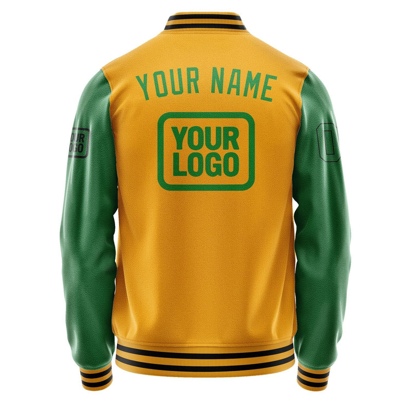 Custom Yellow Emerald Green Jacket JA191924191717242417