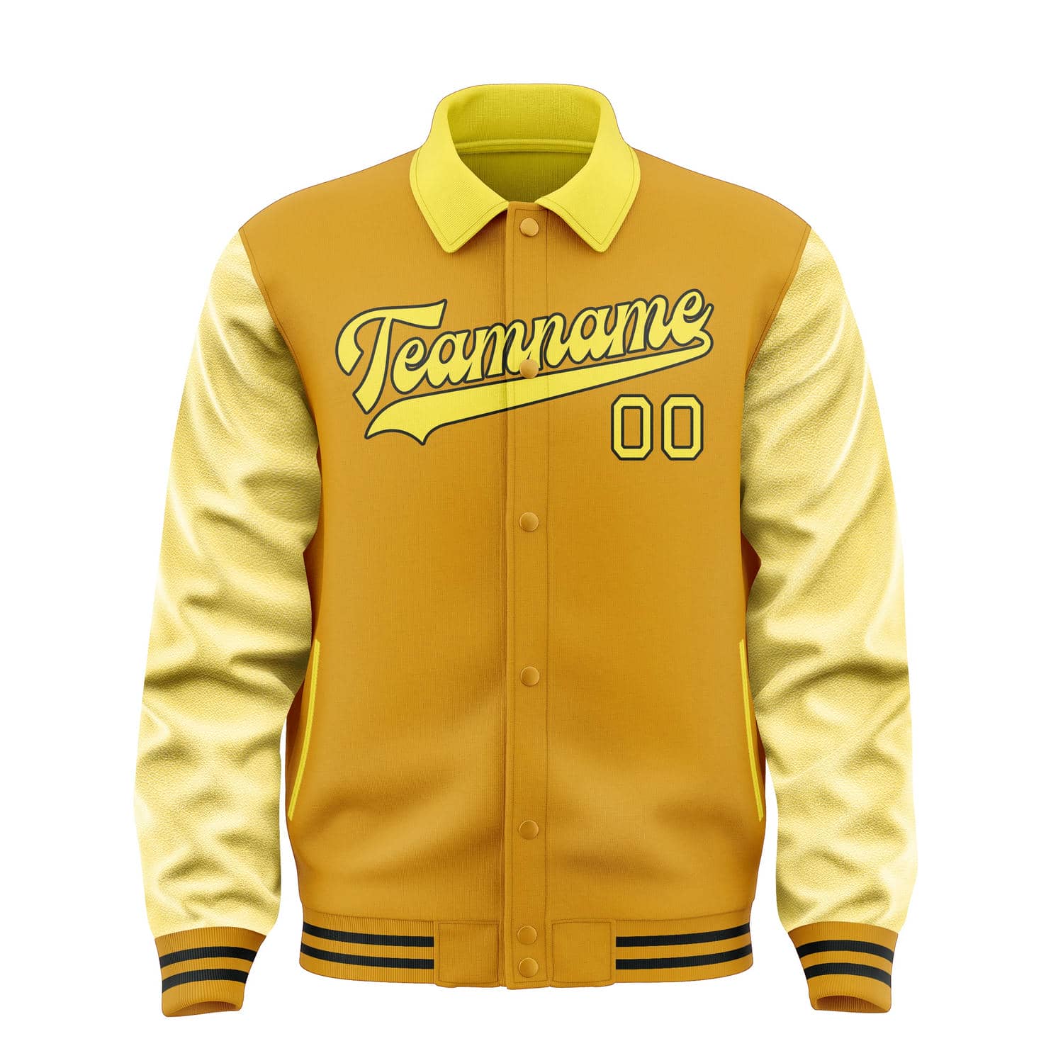 Custom Yellow Light Yellow Jacket