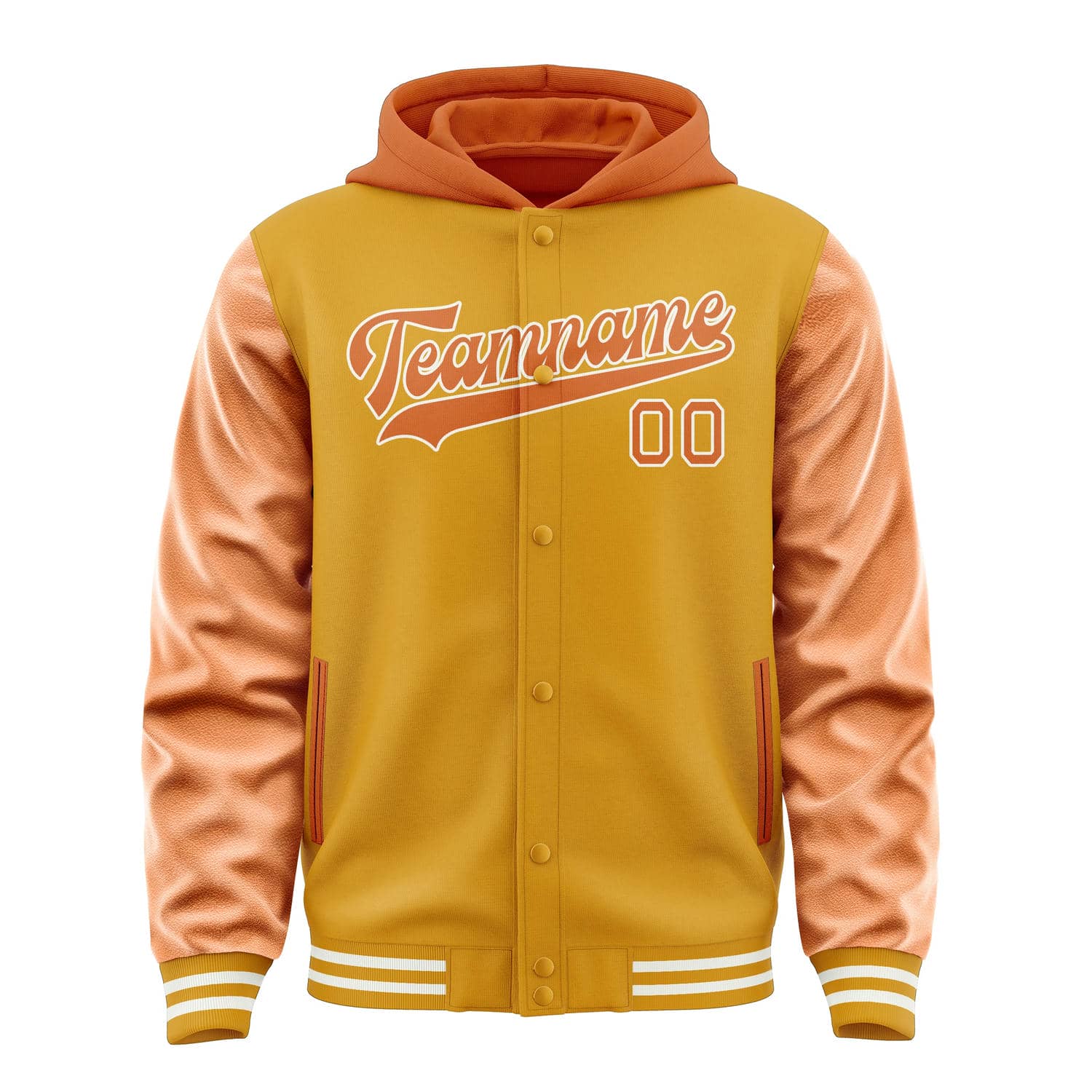 Custom Yellow Orange Jacket