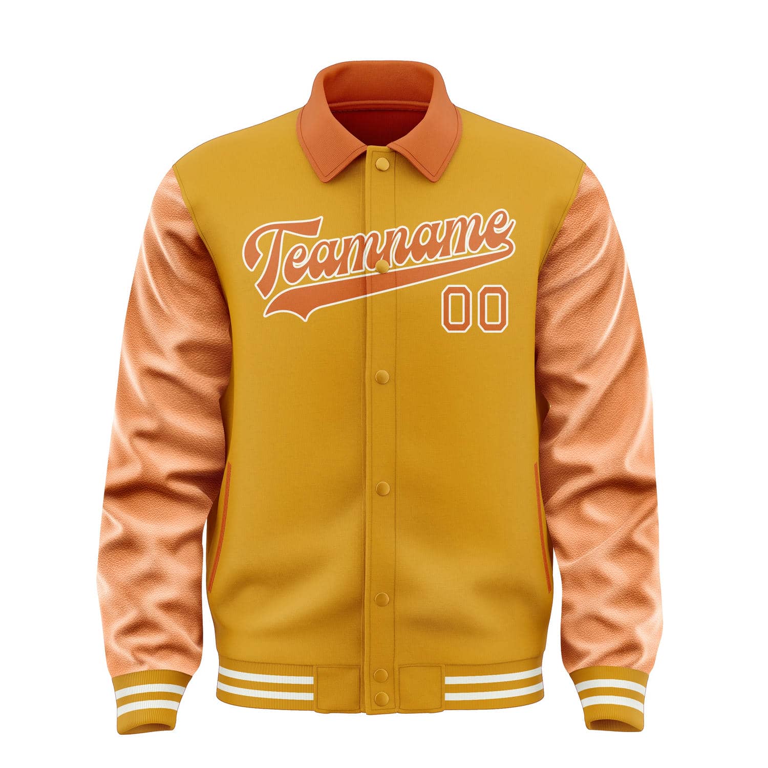 Custom Yellow Orange Jacket