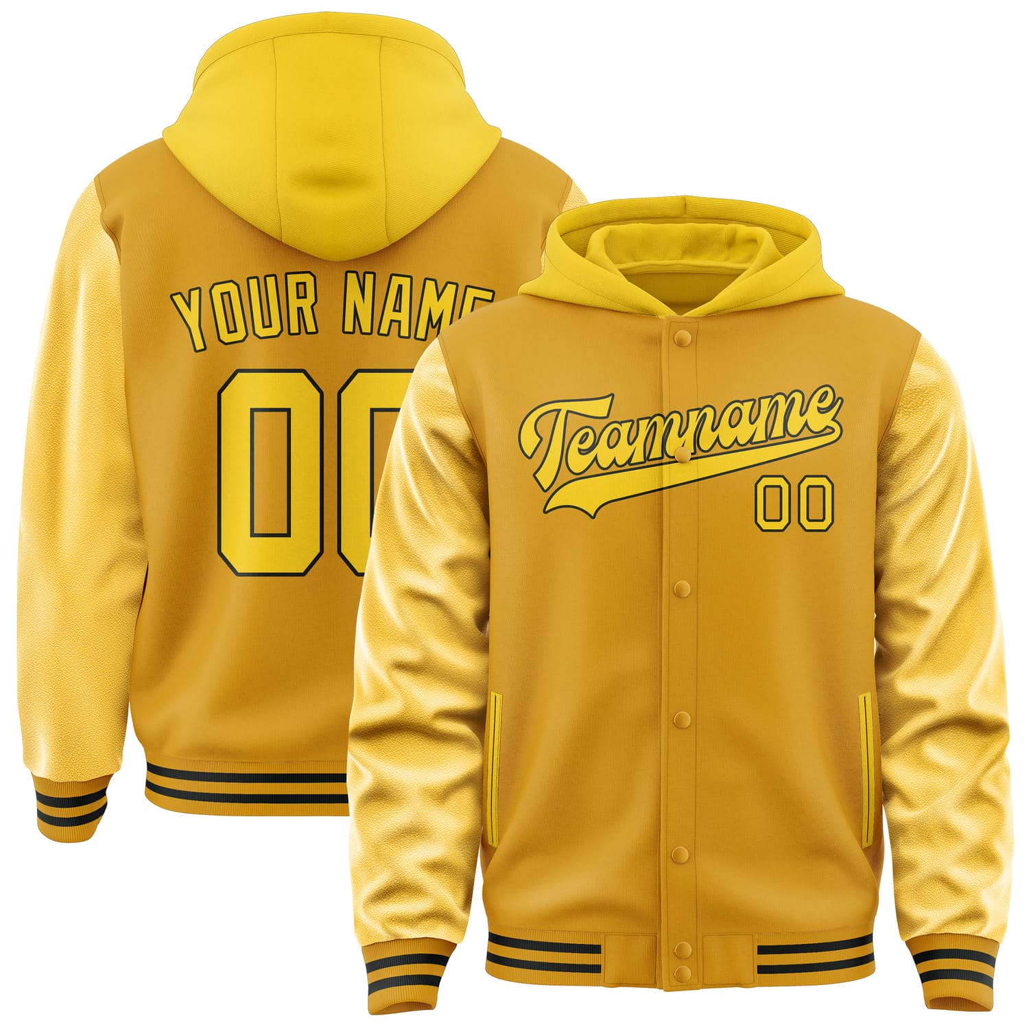 Custom Yellow Gold Jacket