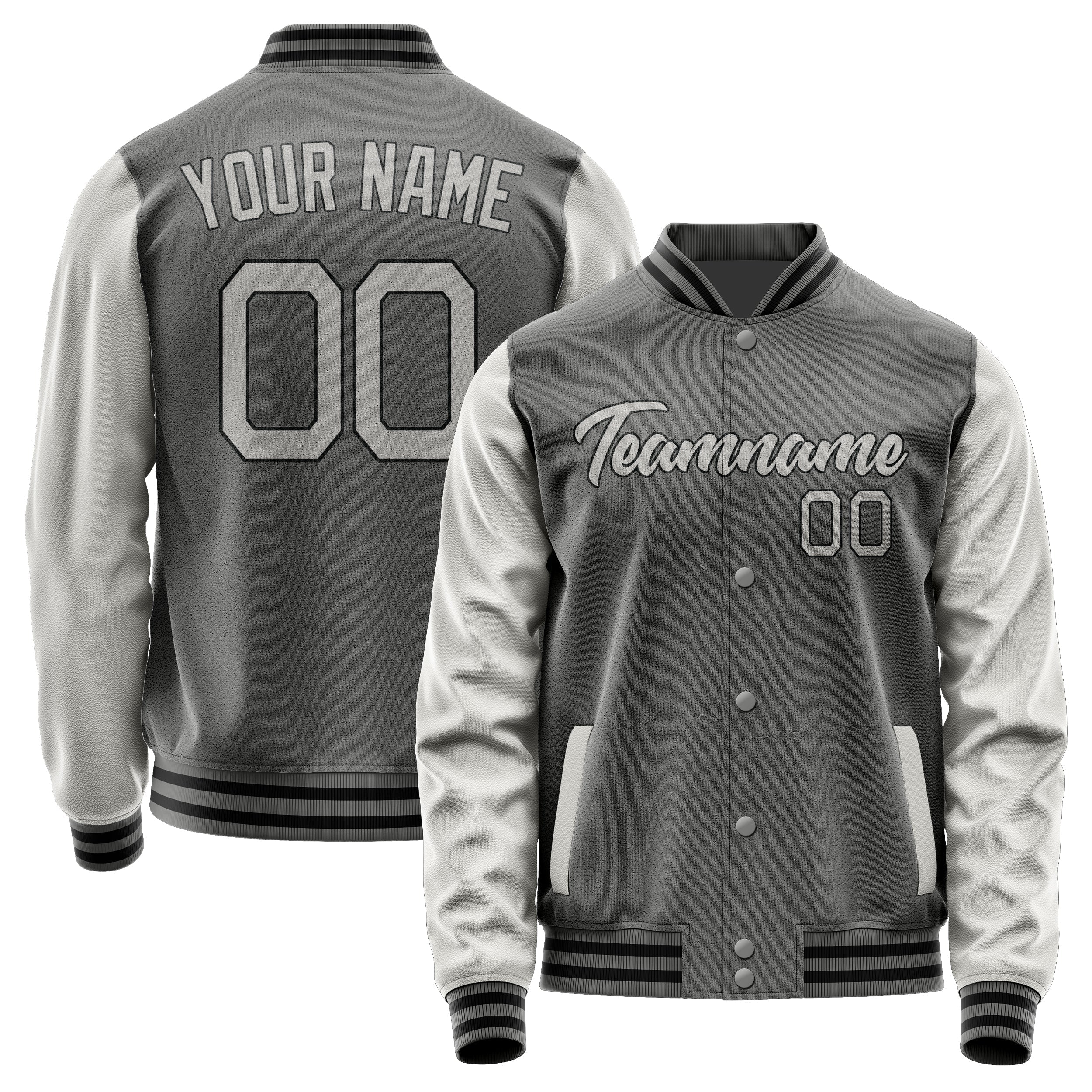 Custom Dark Grey Gray Jacket JA2020042017B21704