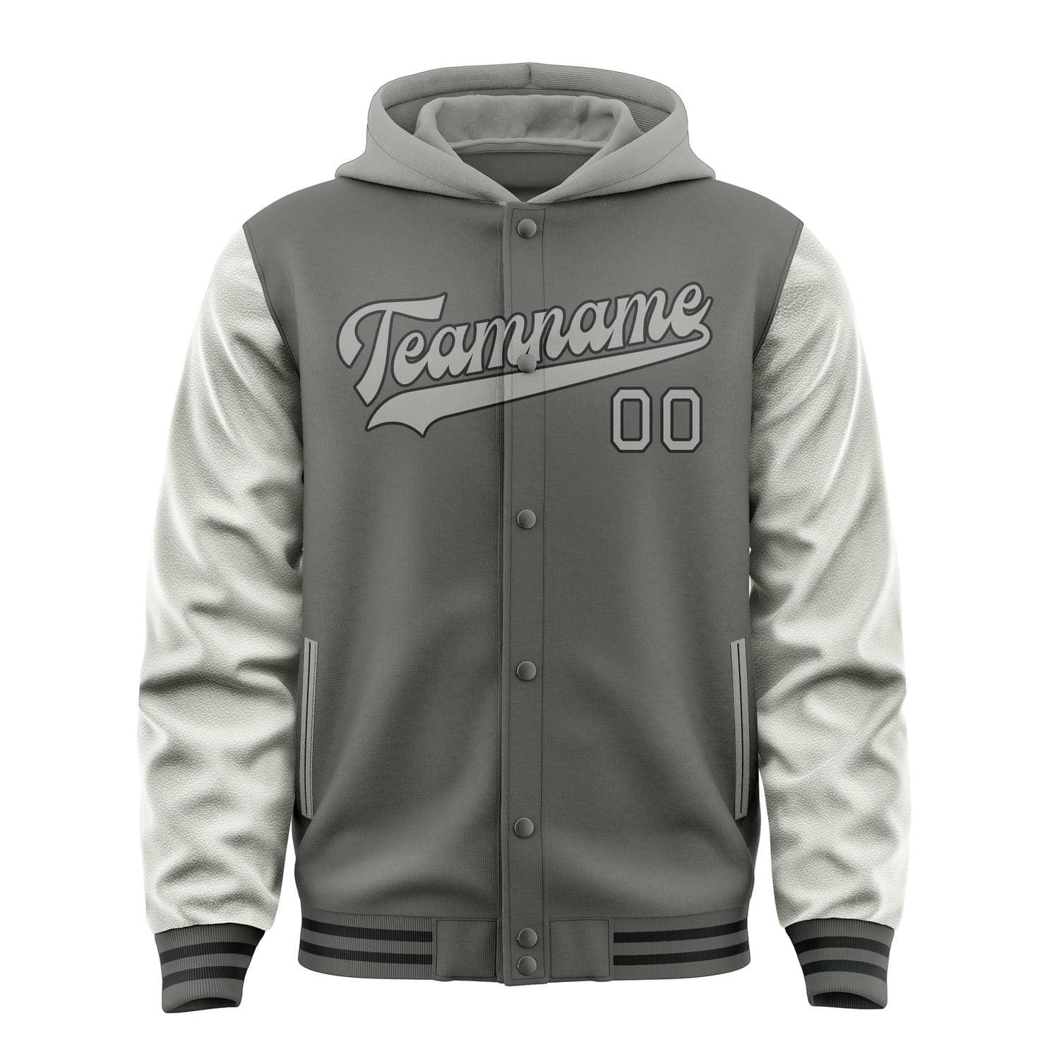 Custom Dark Grey Gray Jacket