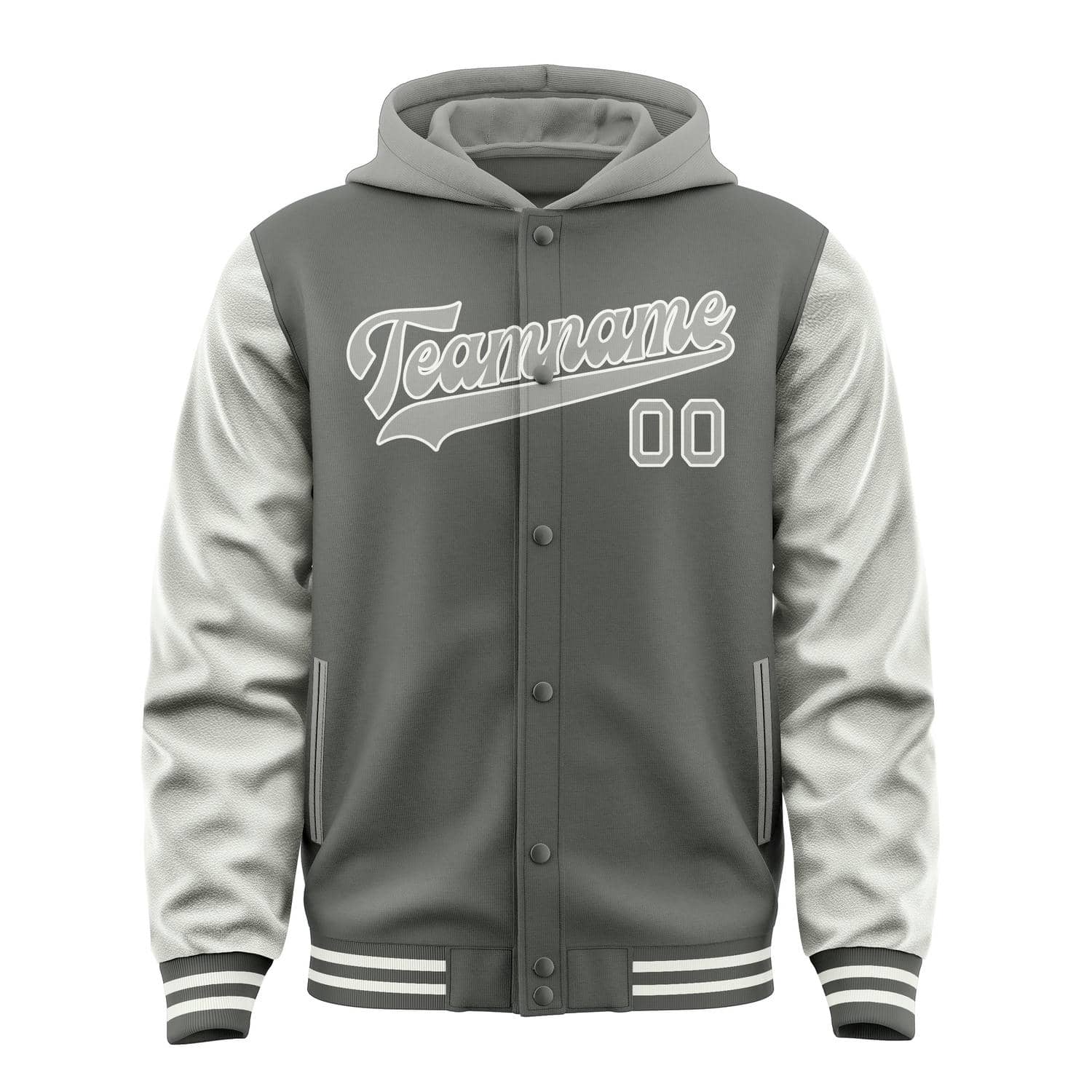 Custom Dark Grey Gray Jacket