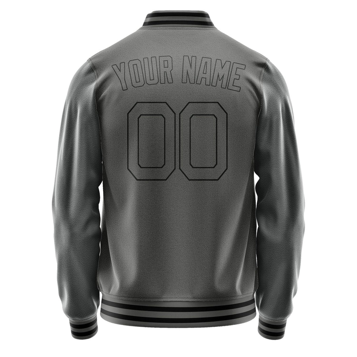 Custom Dark Grey Dark Grey Jacket JA2020202017B21720